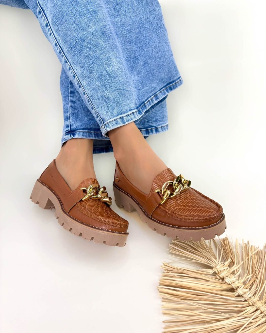 Mocasin Retro Miel