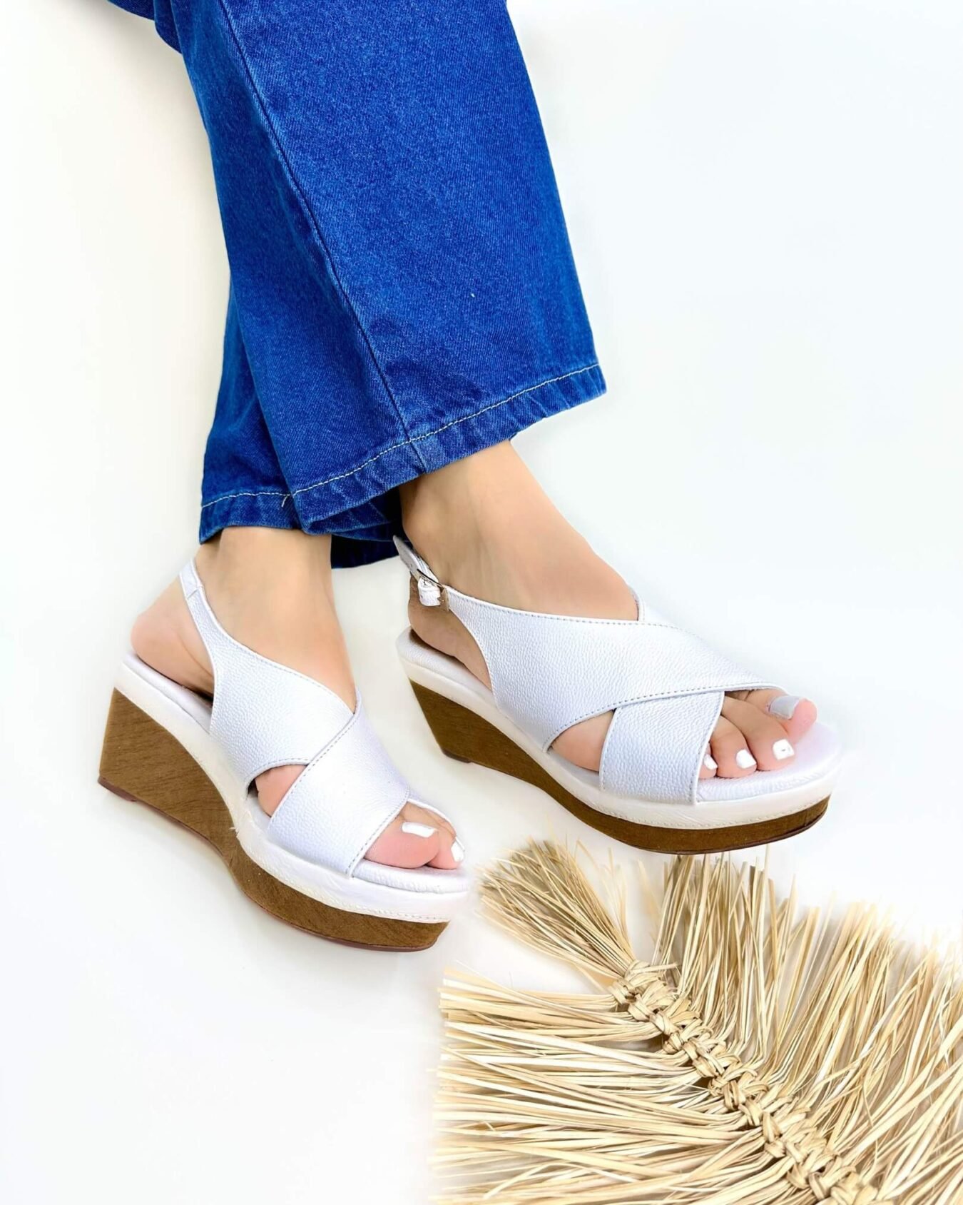 Plataforma Venecia Blanco