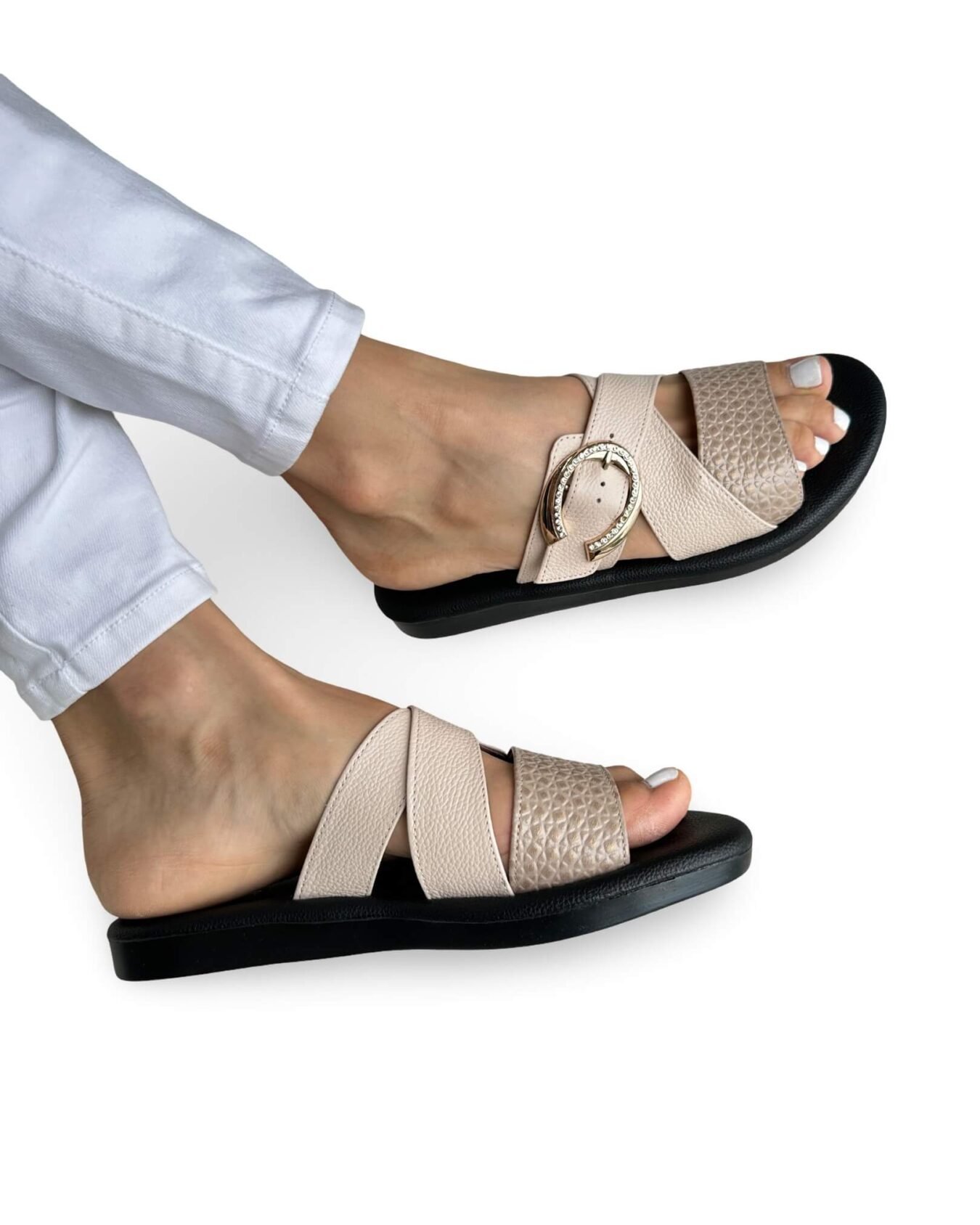 Sandalia Sofia Taupe