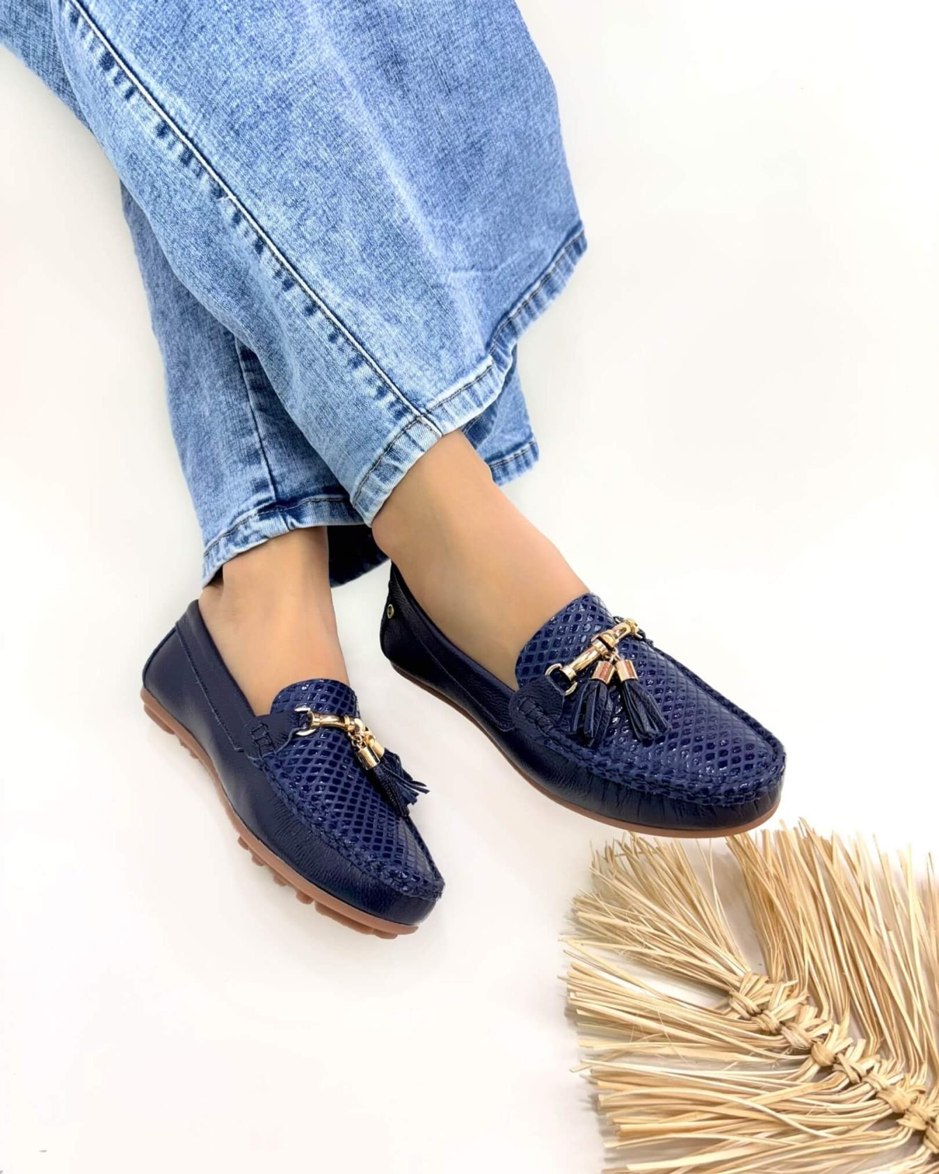 Mocasin Lolita Azul