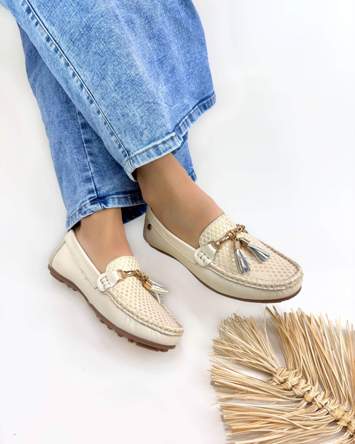 Mocasin Lolita Beige