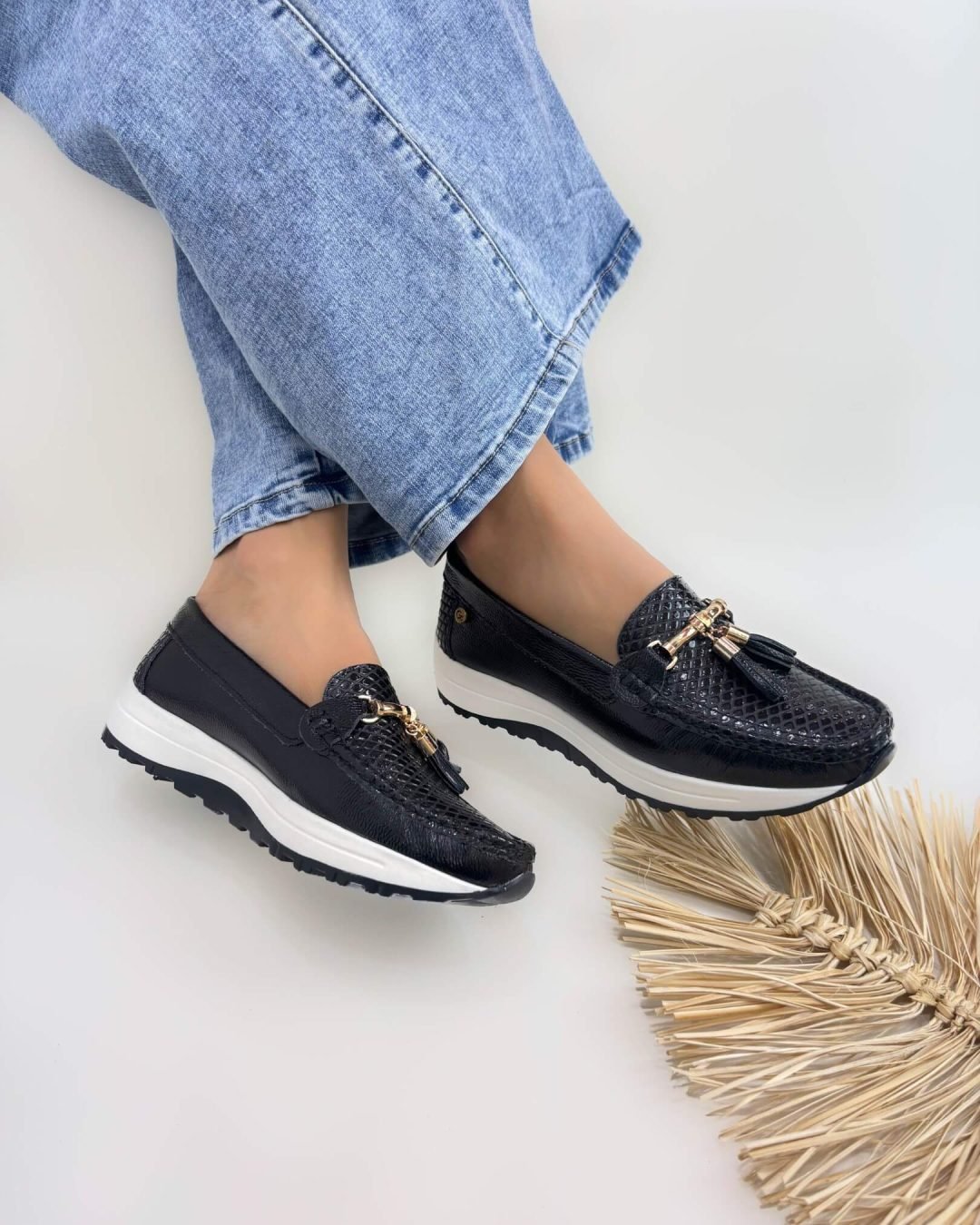 Mocasin Antonella Negro