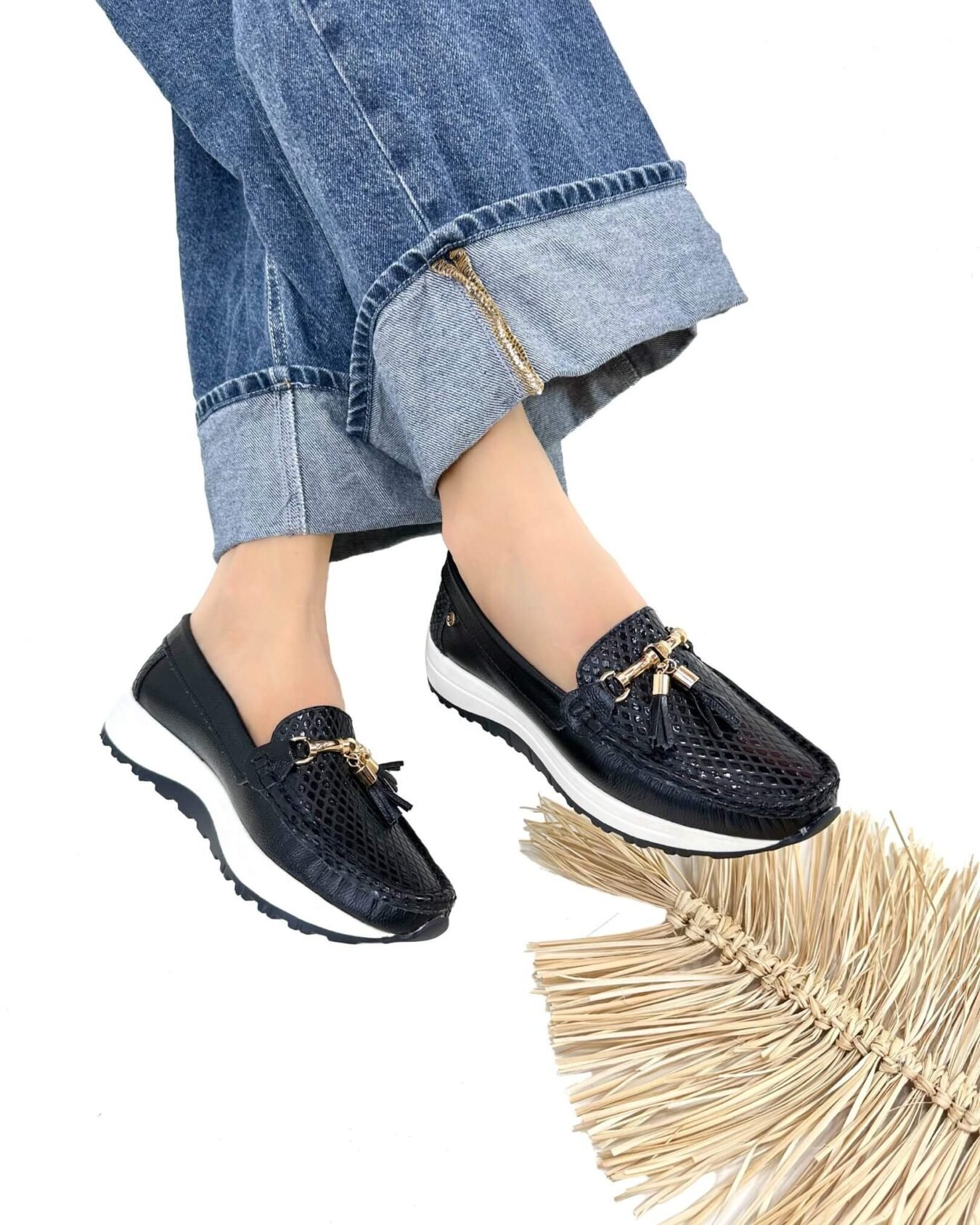 Mocasin Antonella Negro