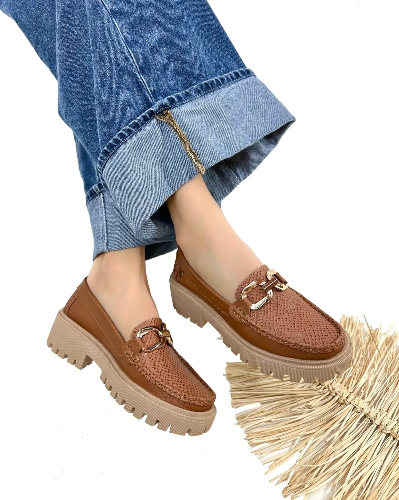 Mocasin RETRO MIEL 012