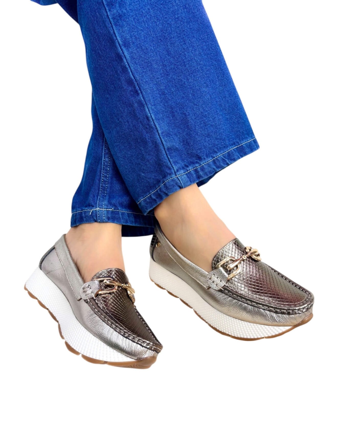 Mocasin Verona Bronce luna x Fusil T058