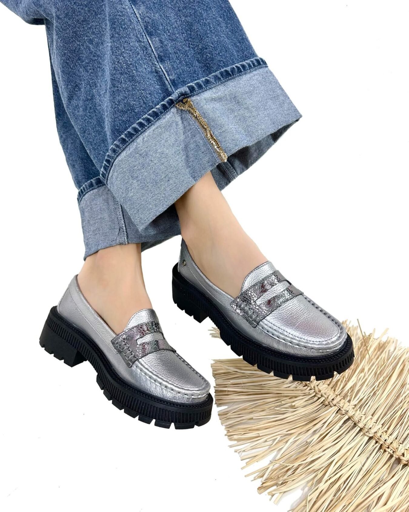 Mocasin Retro Antifaz Caño fusil