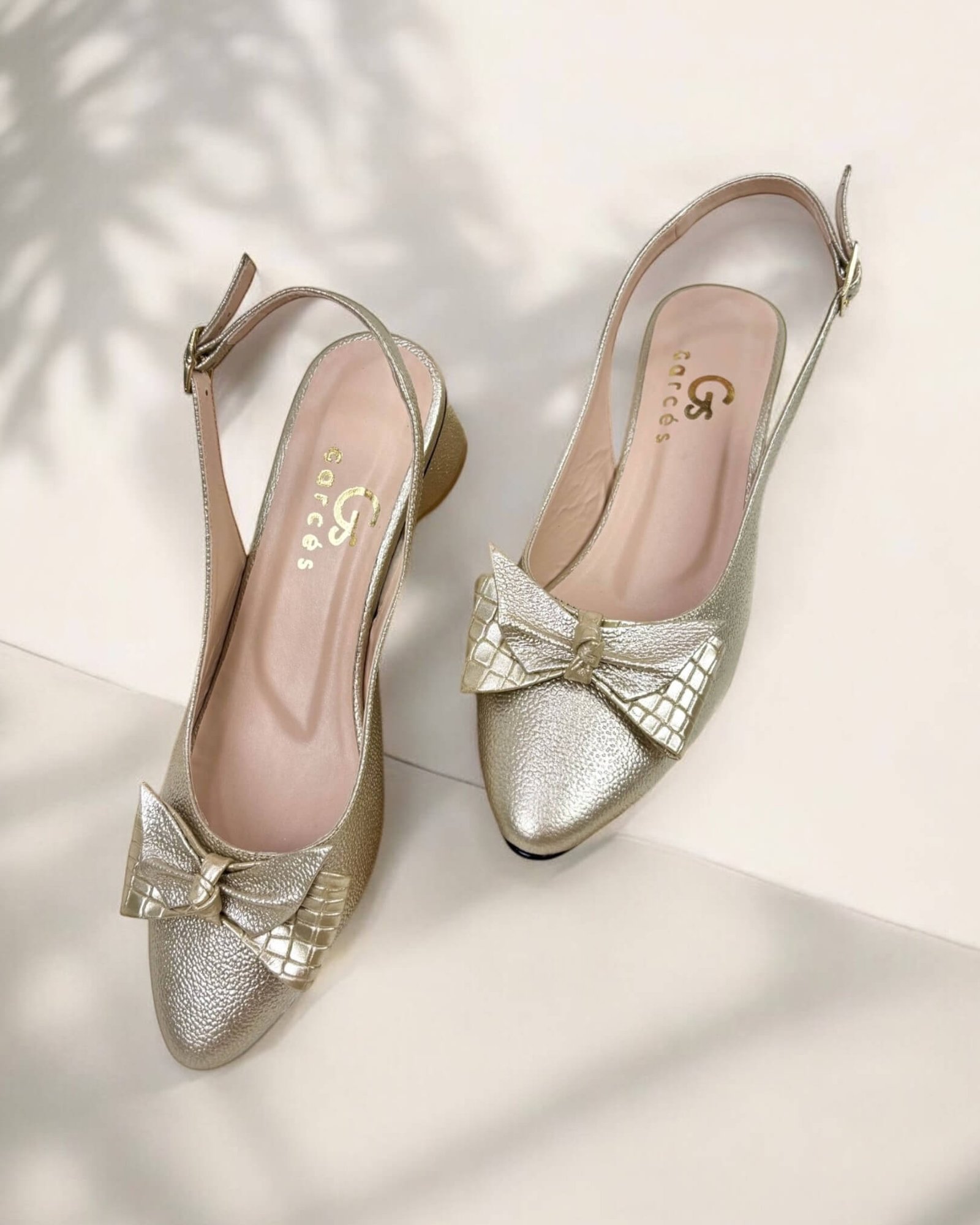 Tacón Ruby Champán Croco - Image 2