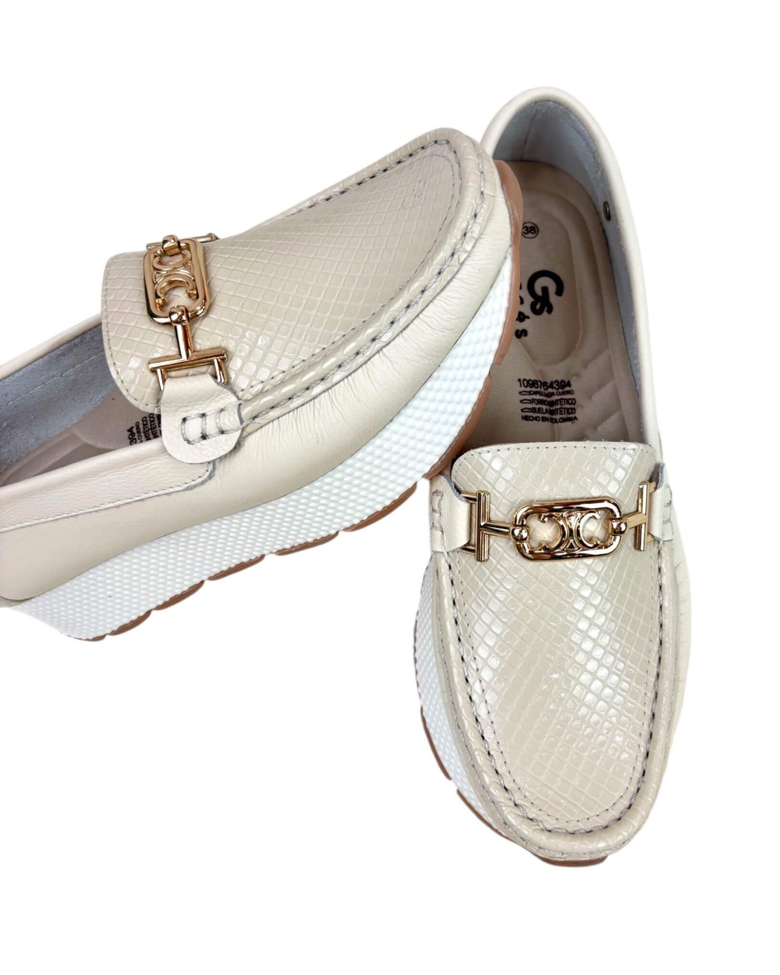 Mocasin Verona Beige T058 - Image 3