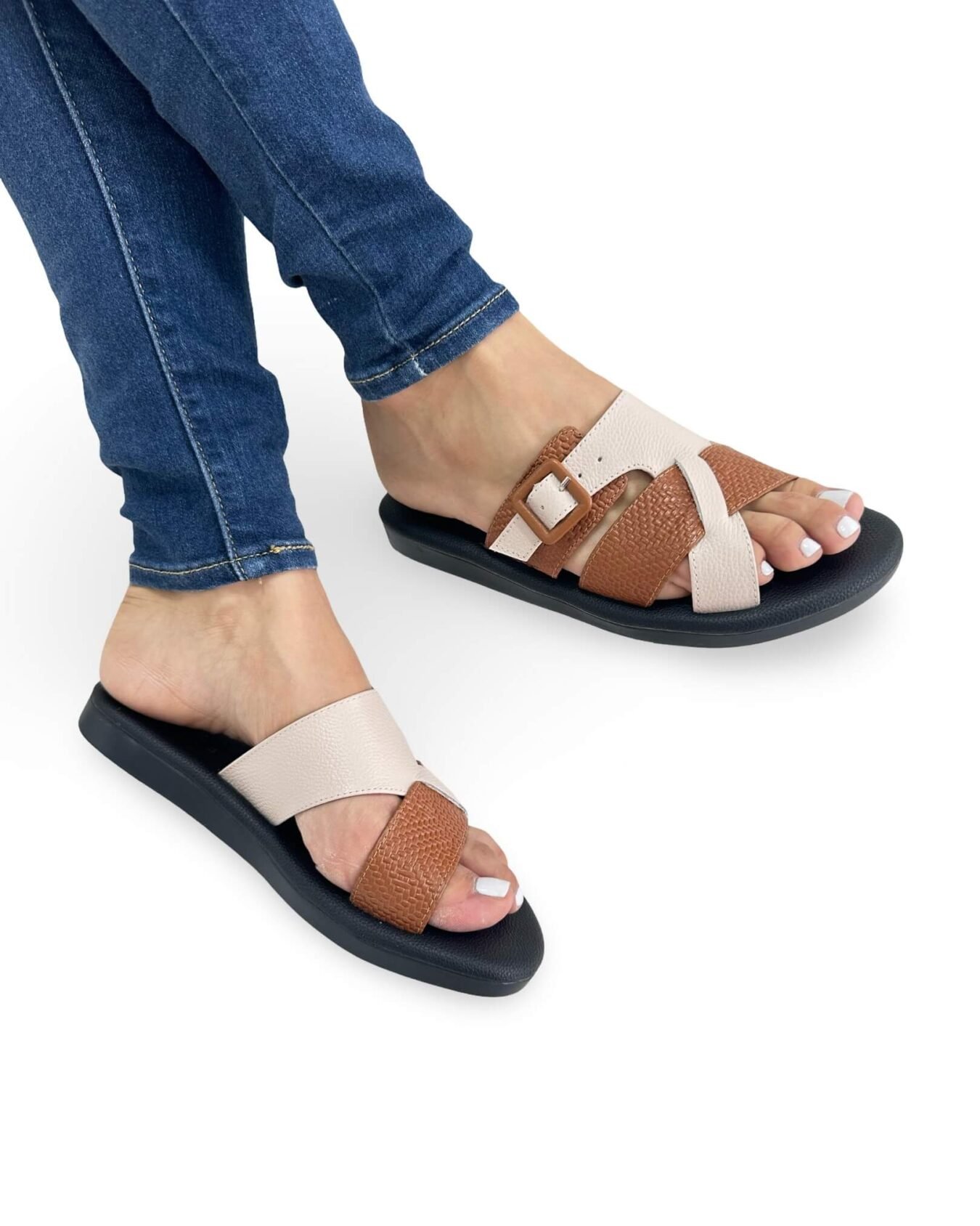 Sandalia Hielo x Miel Hebilla 405