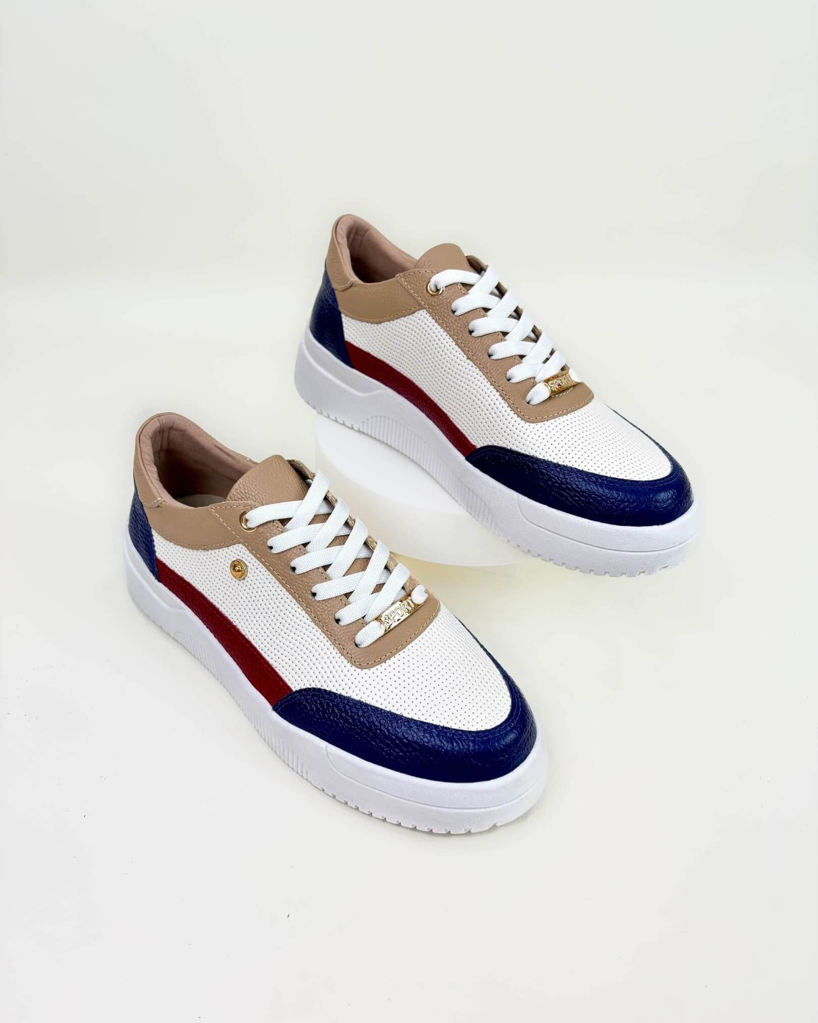 Deportivo Viena Talco Azul Rojo Tommy - Image 4