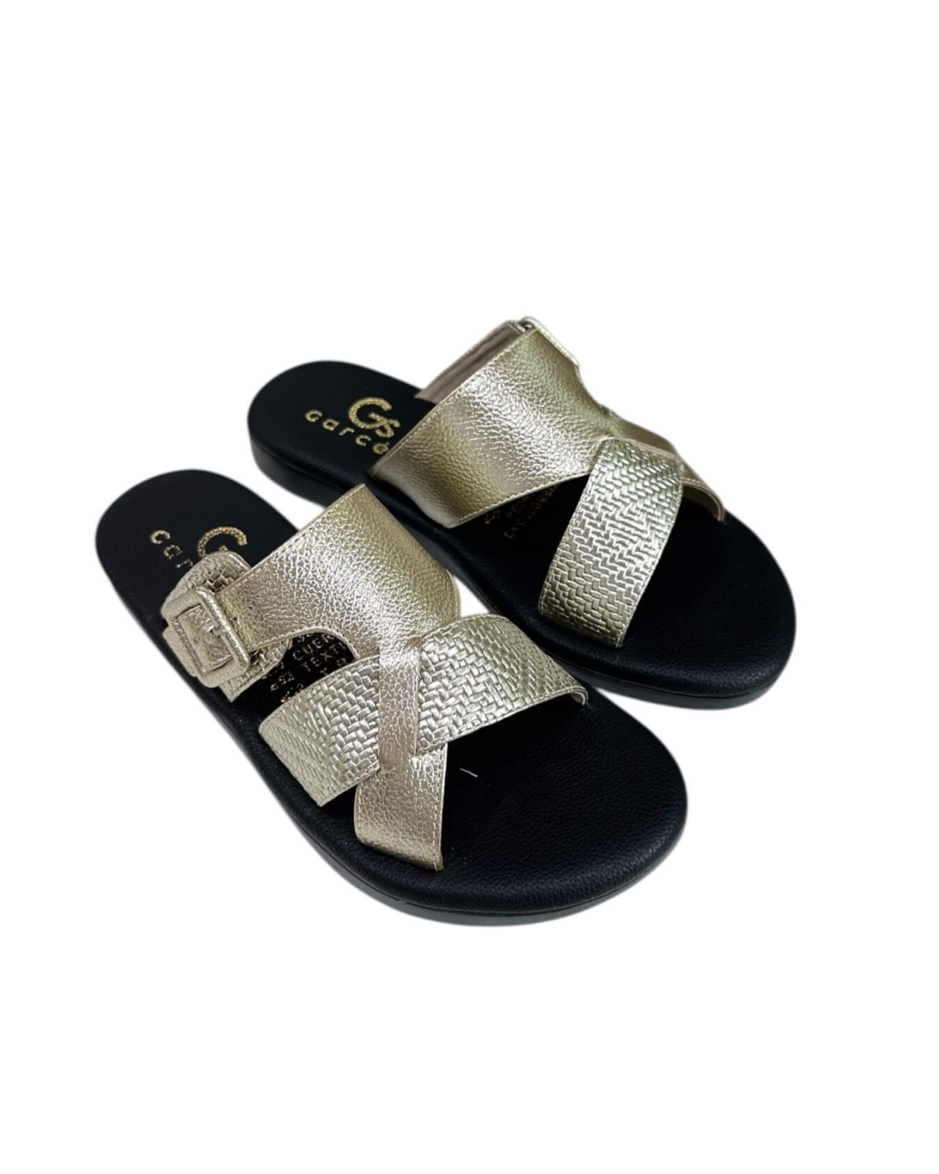 Sandalia Dorado Hebilla 405