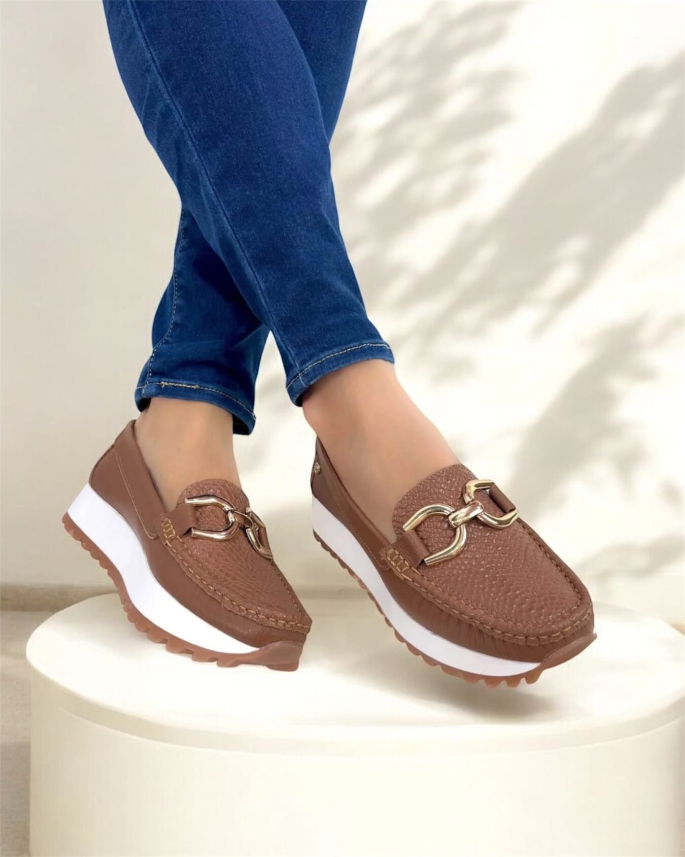 Mocasin Camila Café