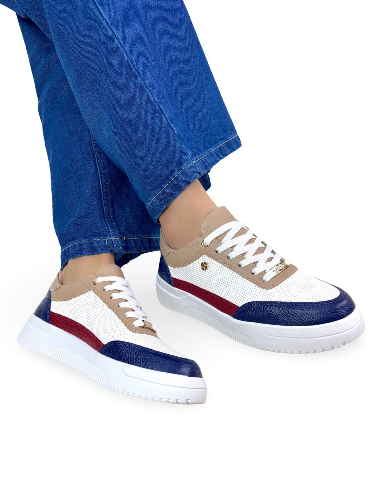 Deportivo Viena Talco Azul Rojo Tommy