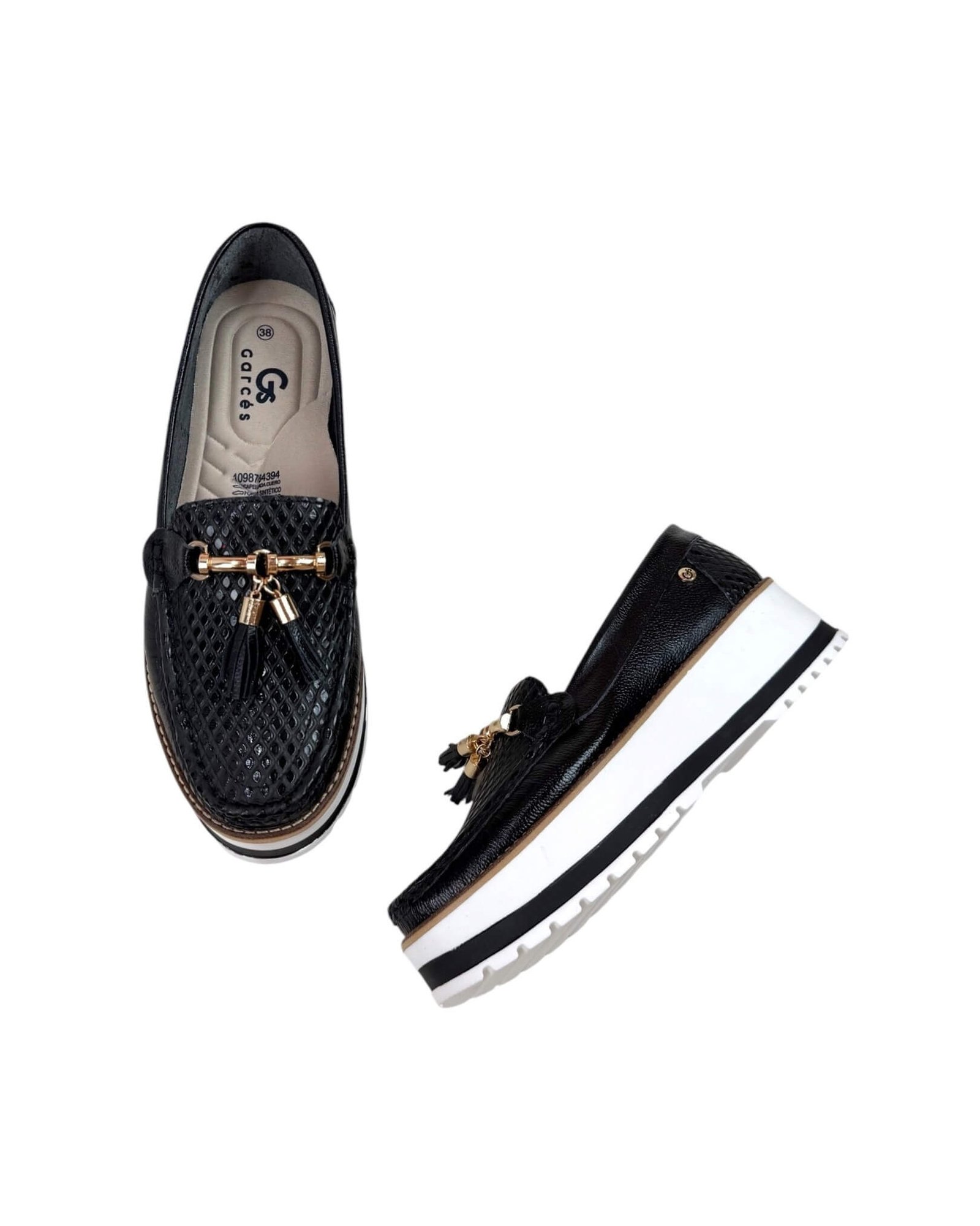 Mocasin Grecia Negro - Image 2