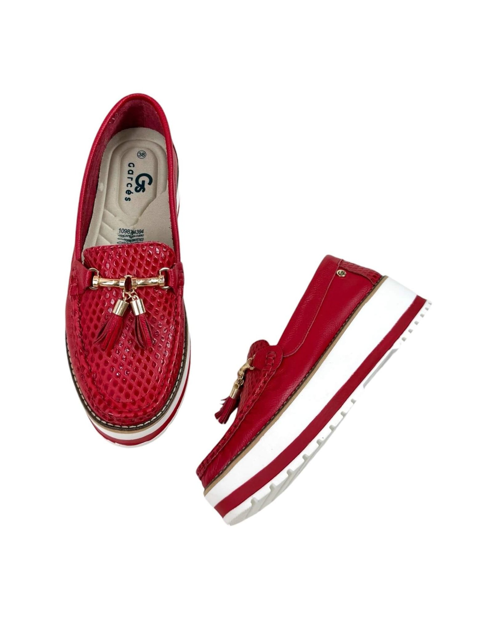 Mocasin Grecia Rojo - Image 2