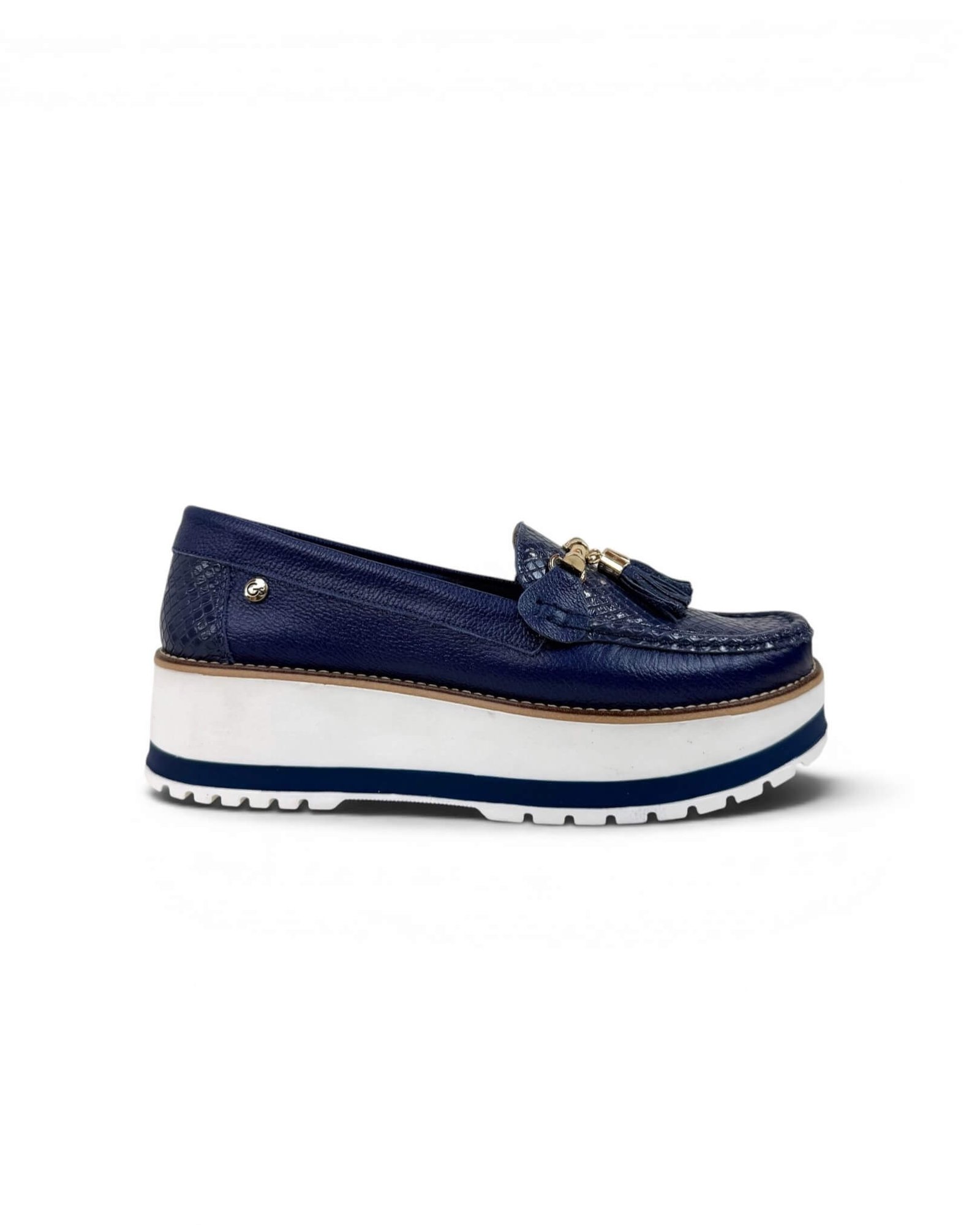 Mocasin Grecia Azul Oscuro - Image 3