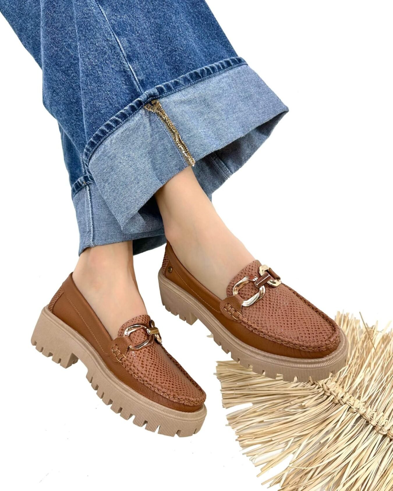 Mocasin RETRO MIEL 012