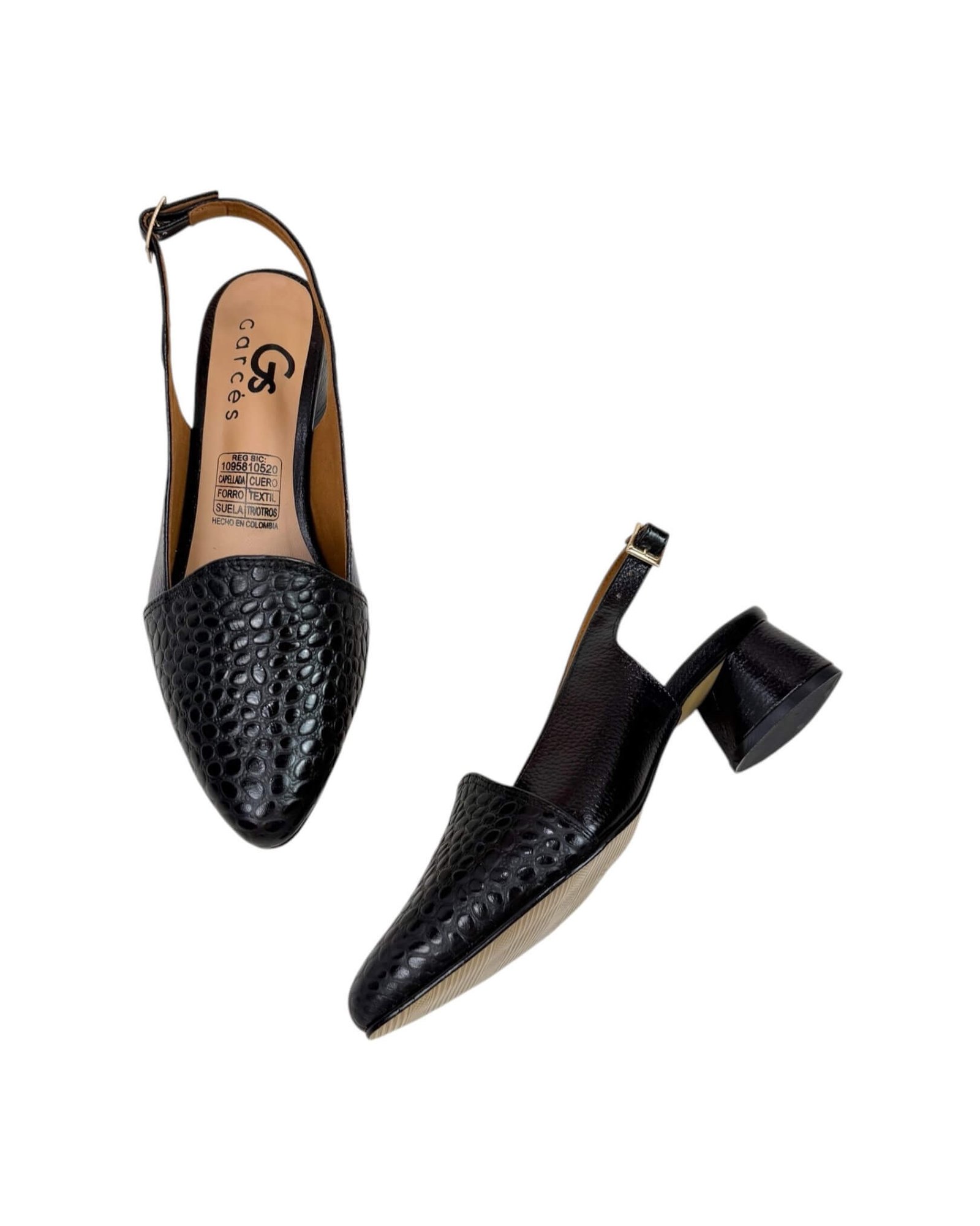 Tacón Victoria Negro x Talipe - Image 2