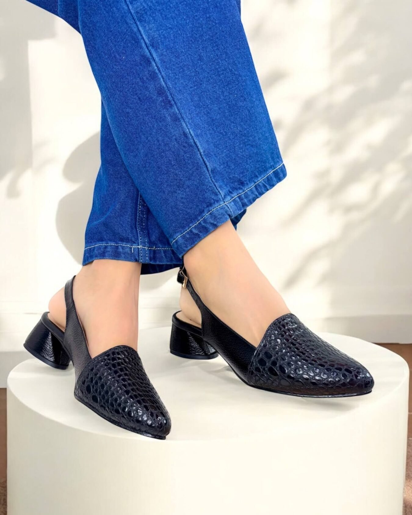 Tacón Victoria Negro x Talipe