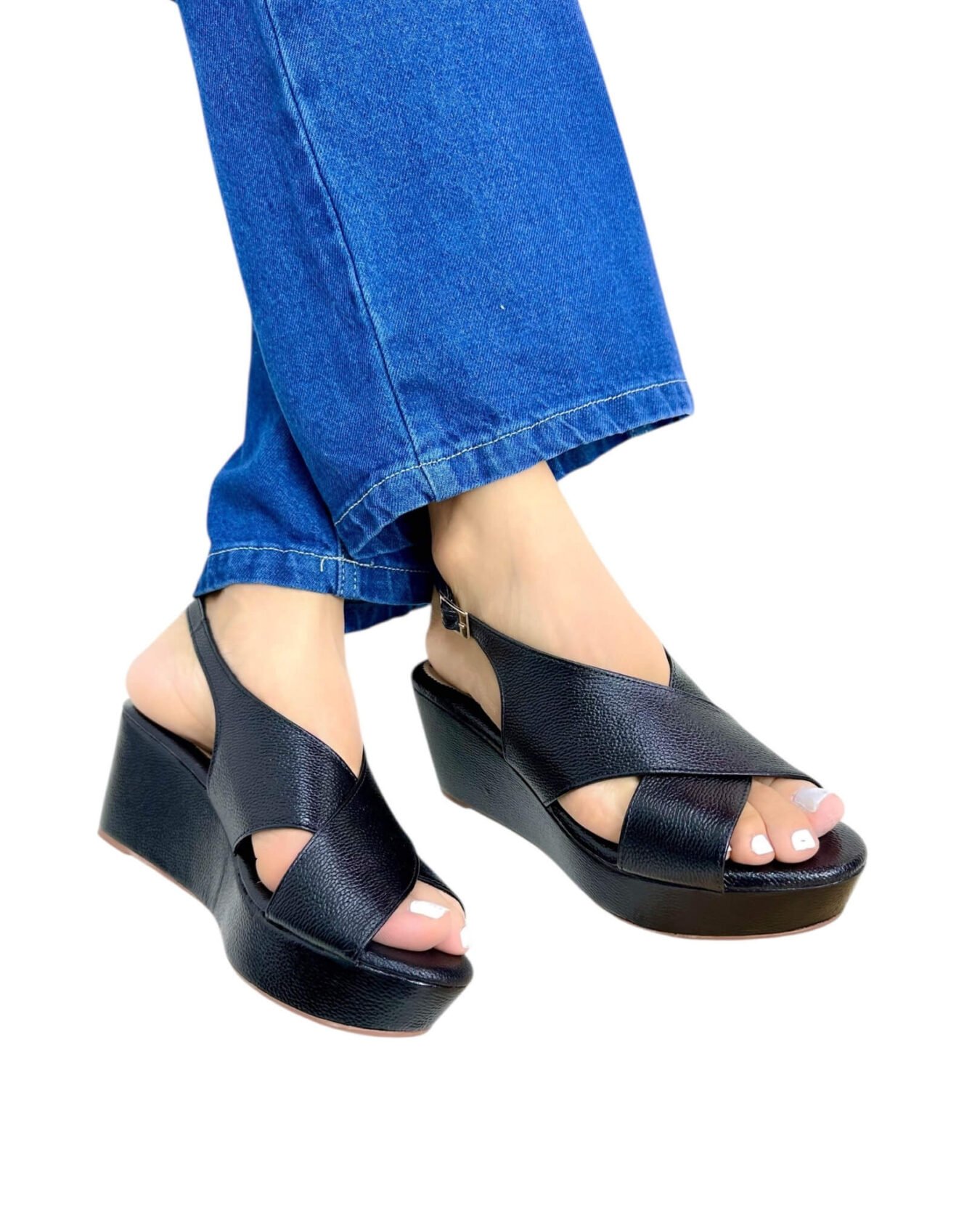 Plataforma Venecia Nueva Negro