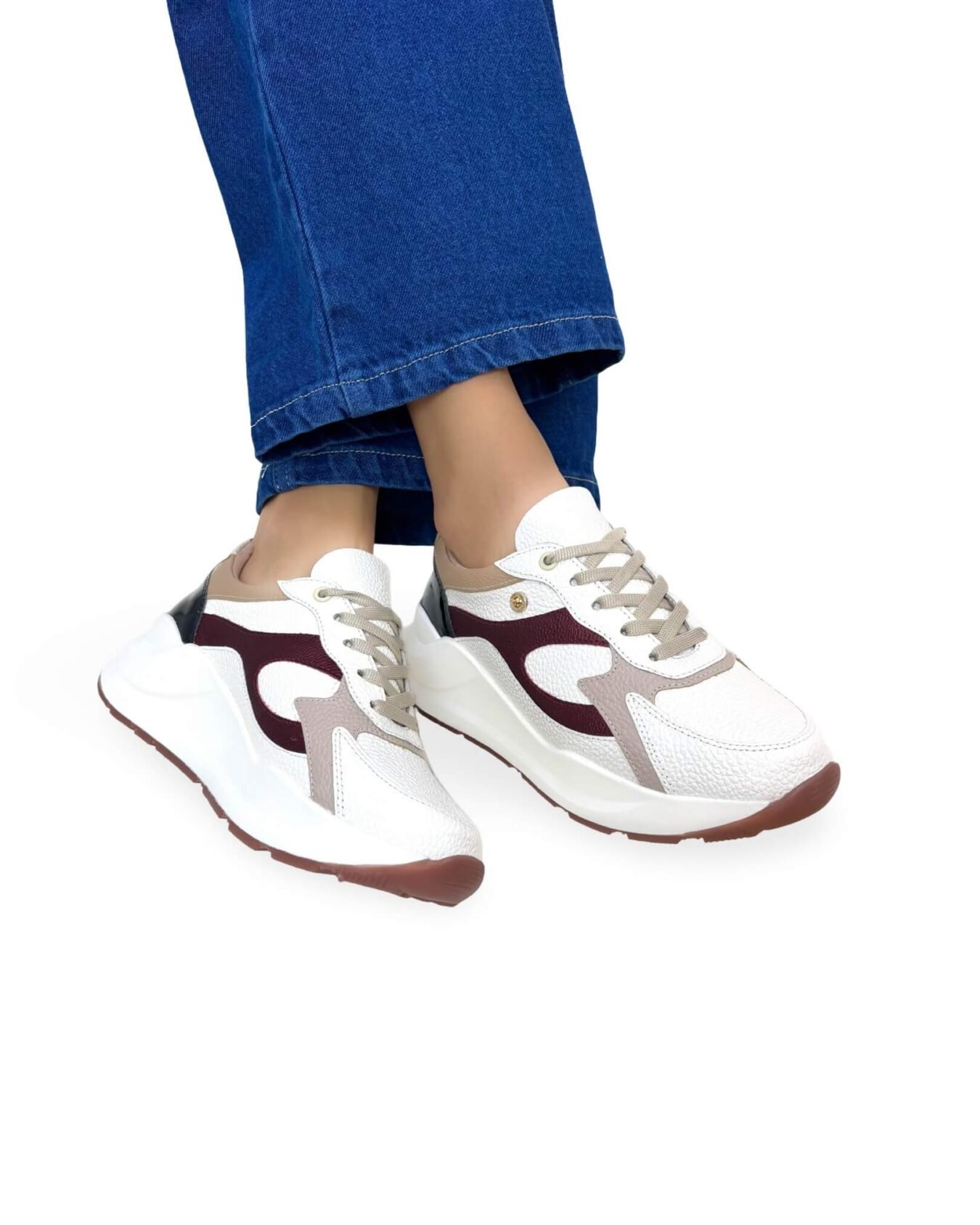 Deportivo Adele Tiza Negro Vinotinto