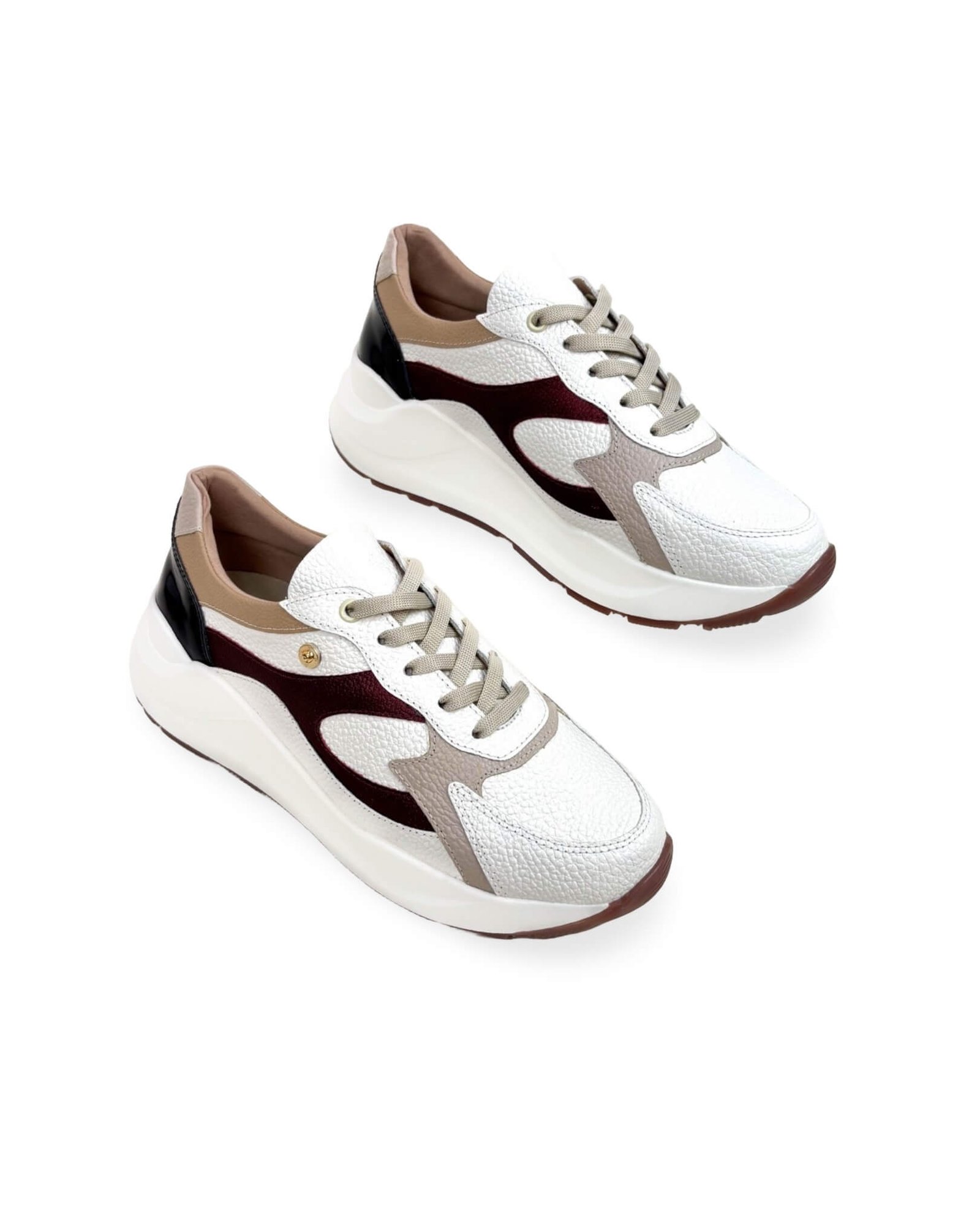 Deportivo Adele Tiza Negro Vinotinto - Image 3