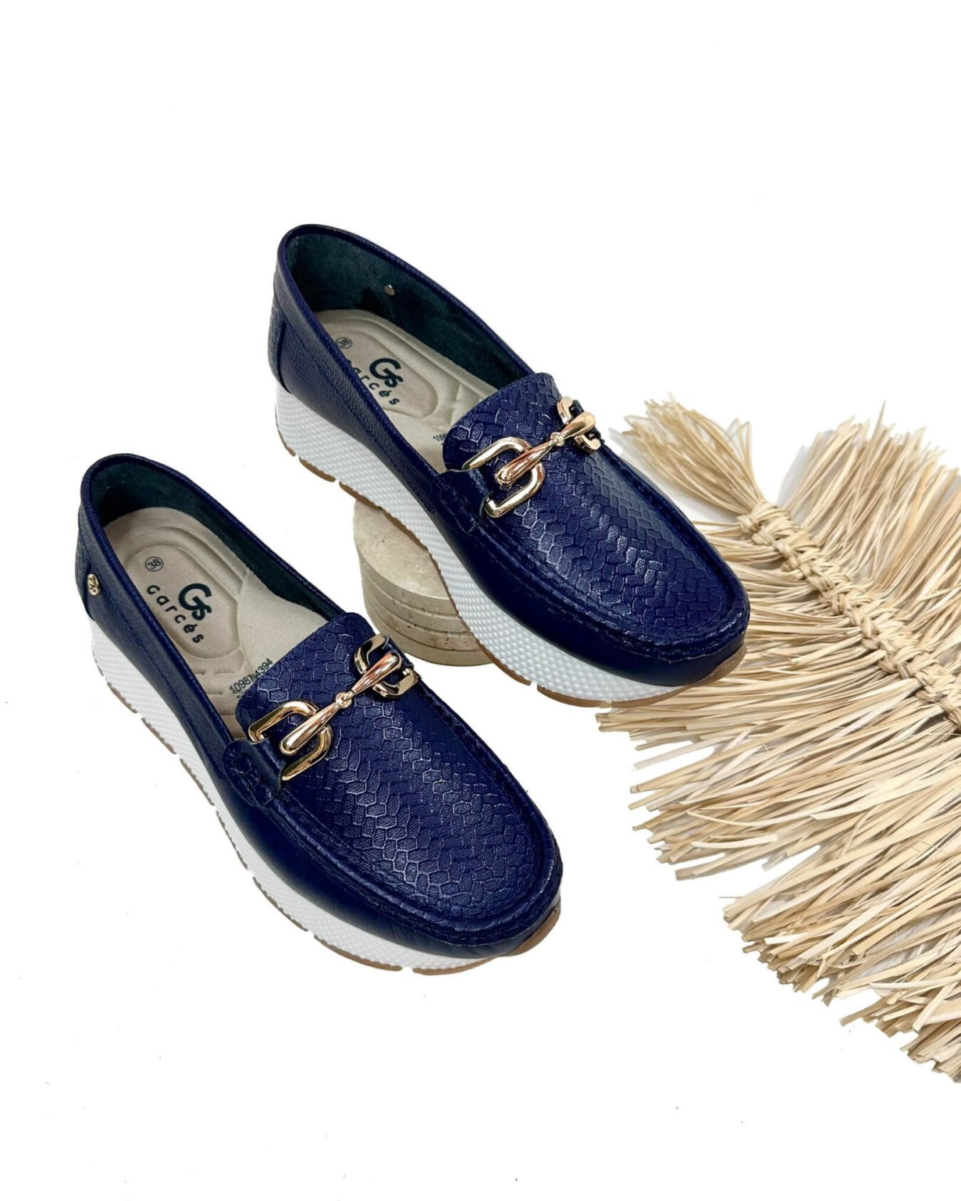Mocasin Verona Azul