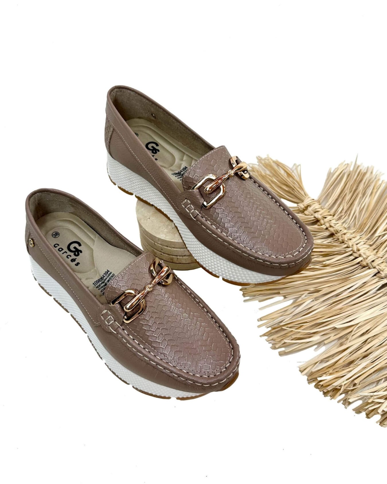 Mocasin Verona Taupe