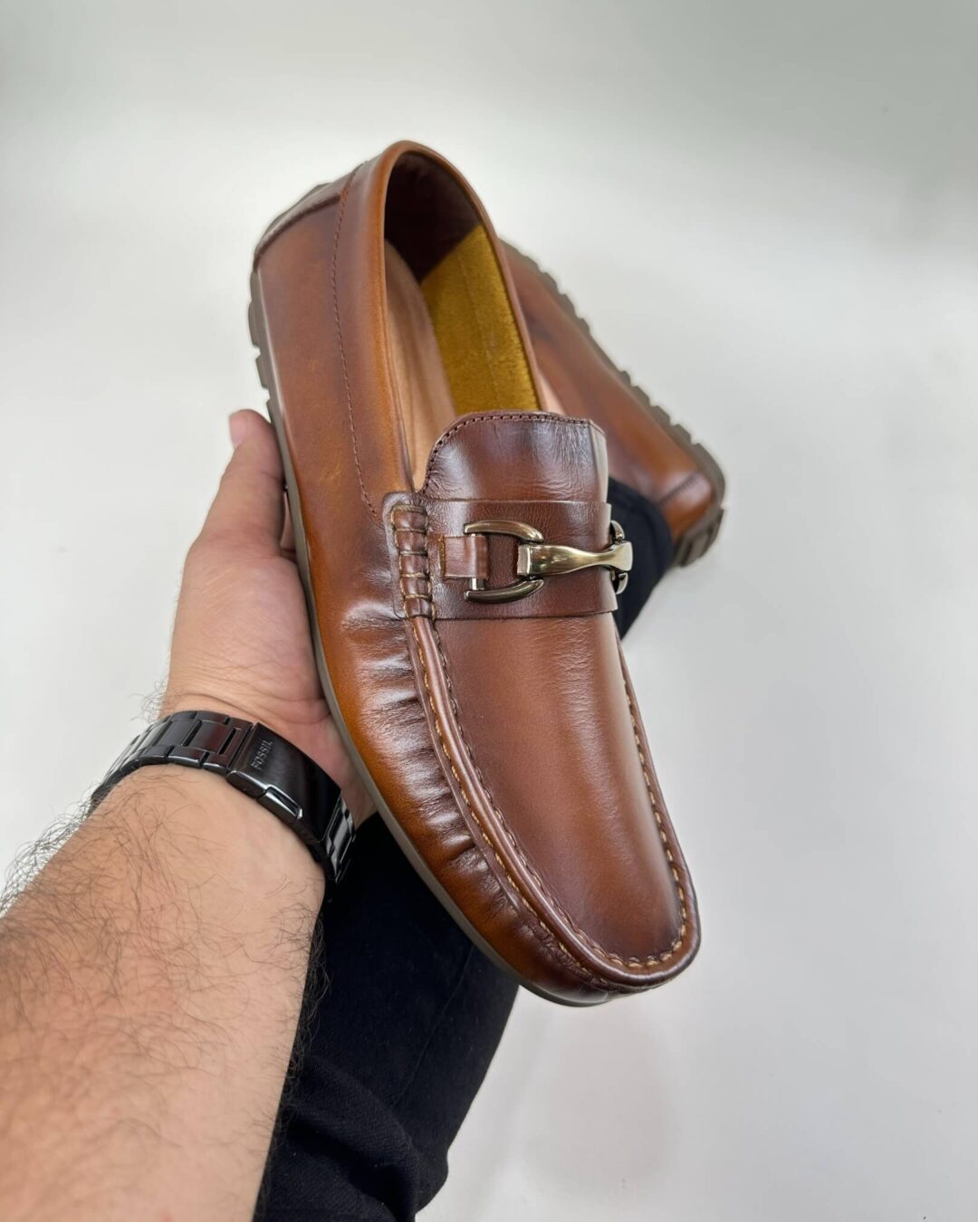 Mocasin Hombre Milan Miel