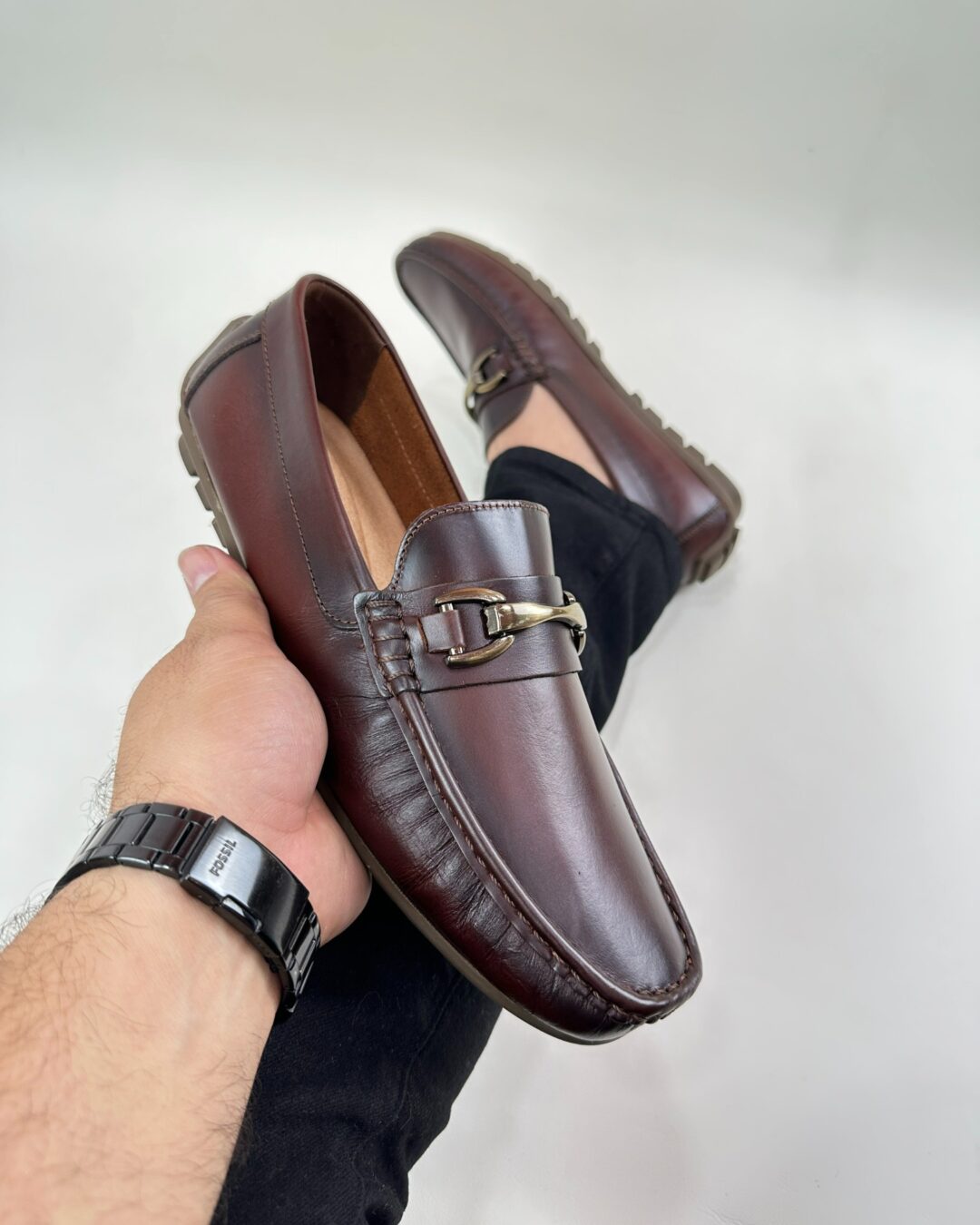 Mocasin  Hombre Milan Coñac