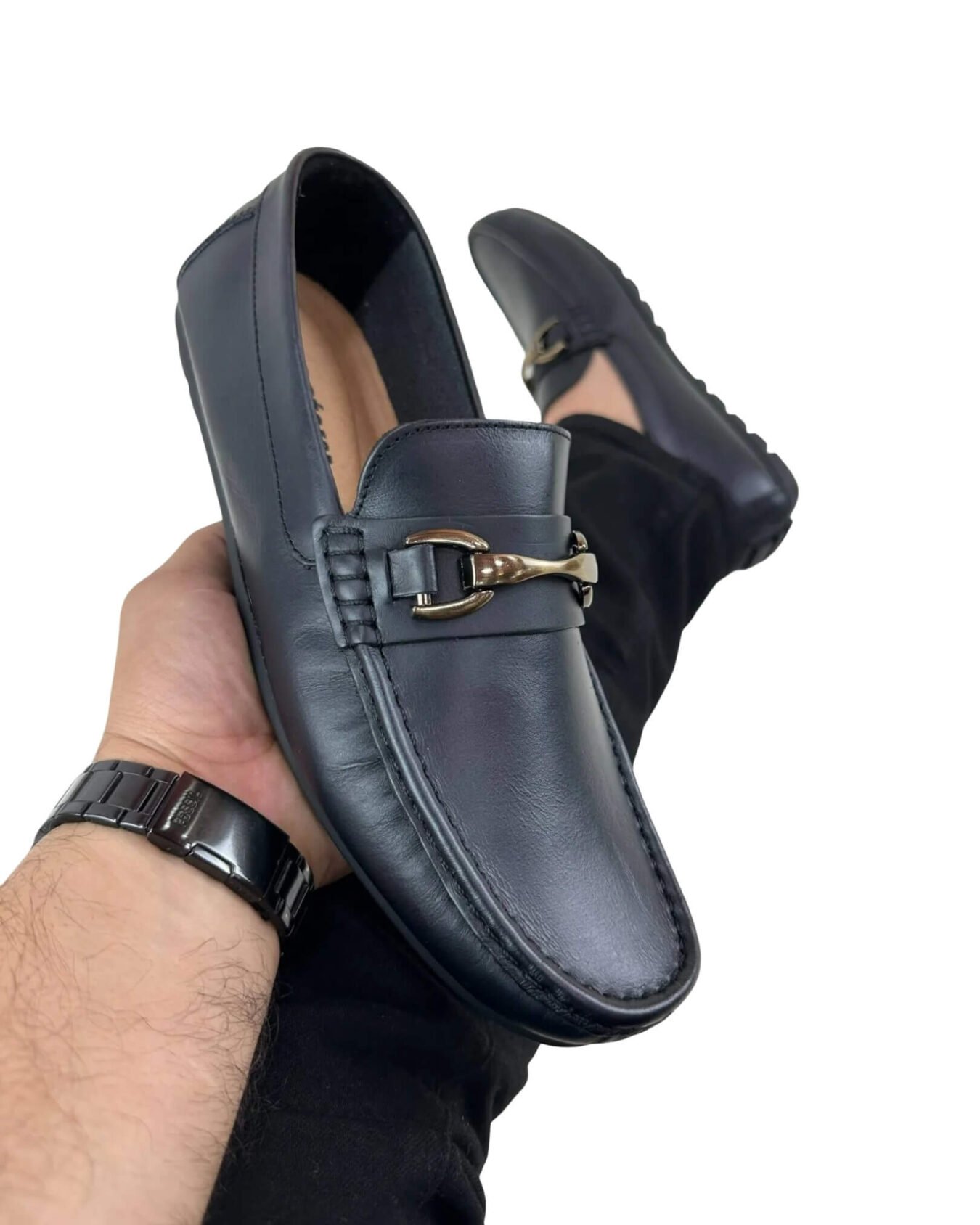 Mocasin Hombre Milan Negro