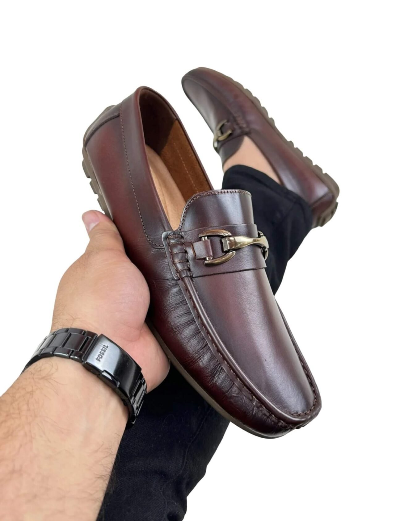 Mocasin  Hombre Milan Coñac