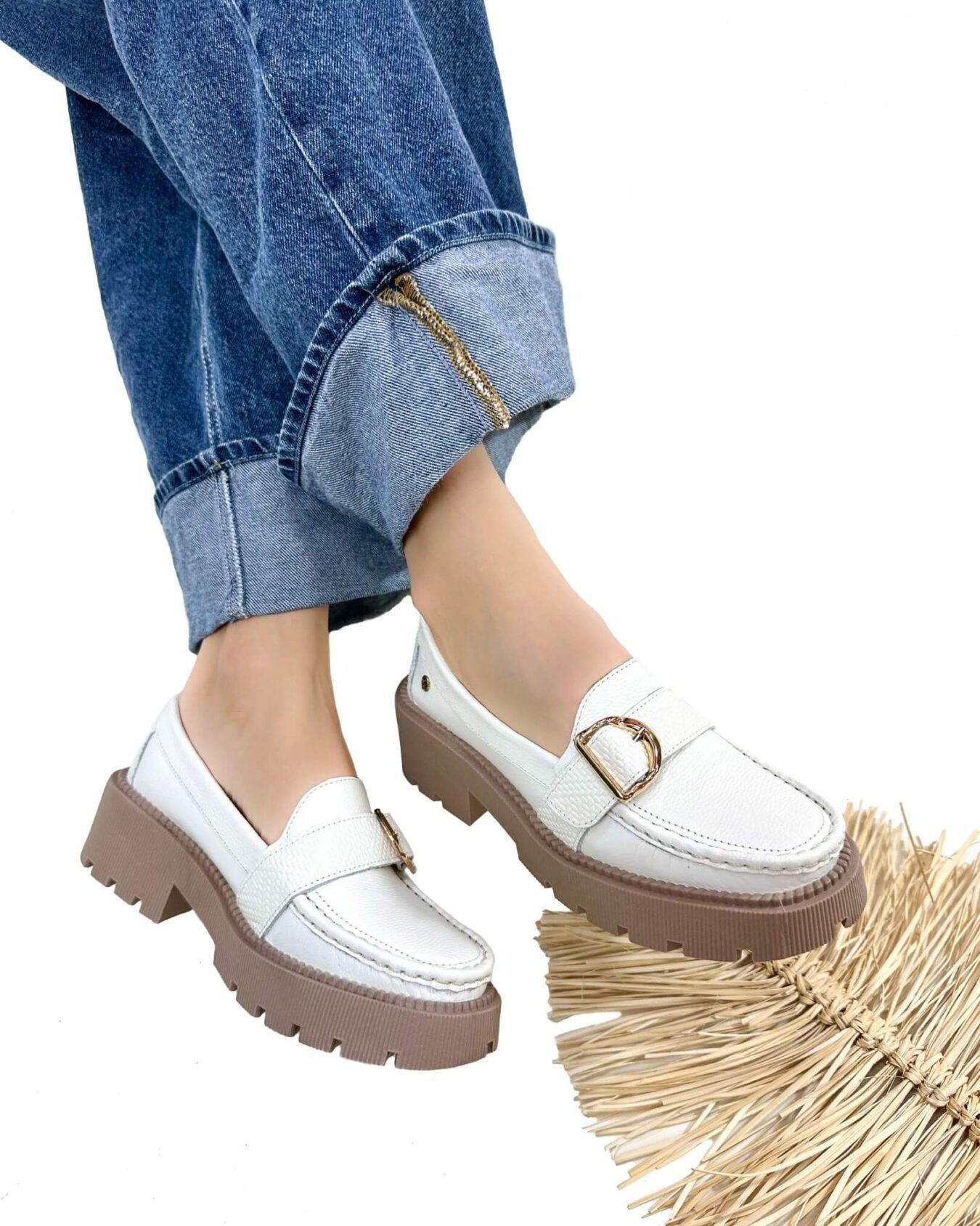 Mocasin Retro Talco Correa