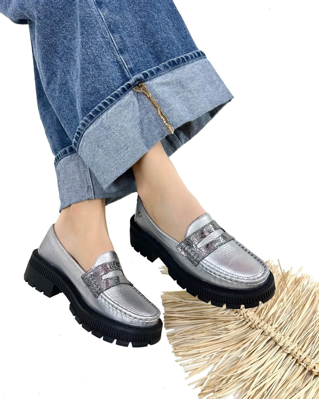 Mocasin Retro Antifaz Caño fusil