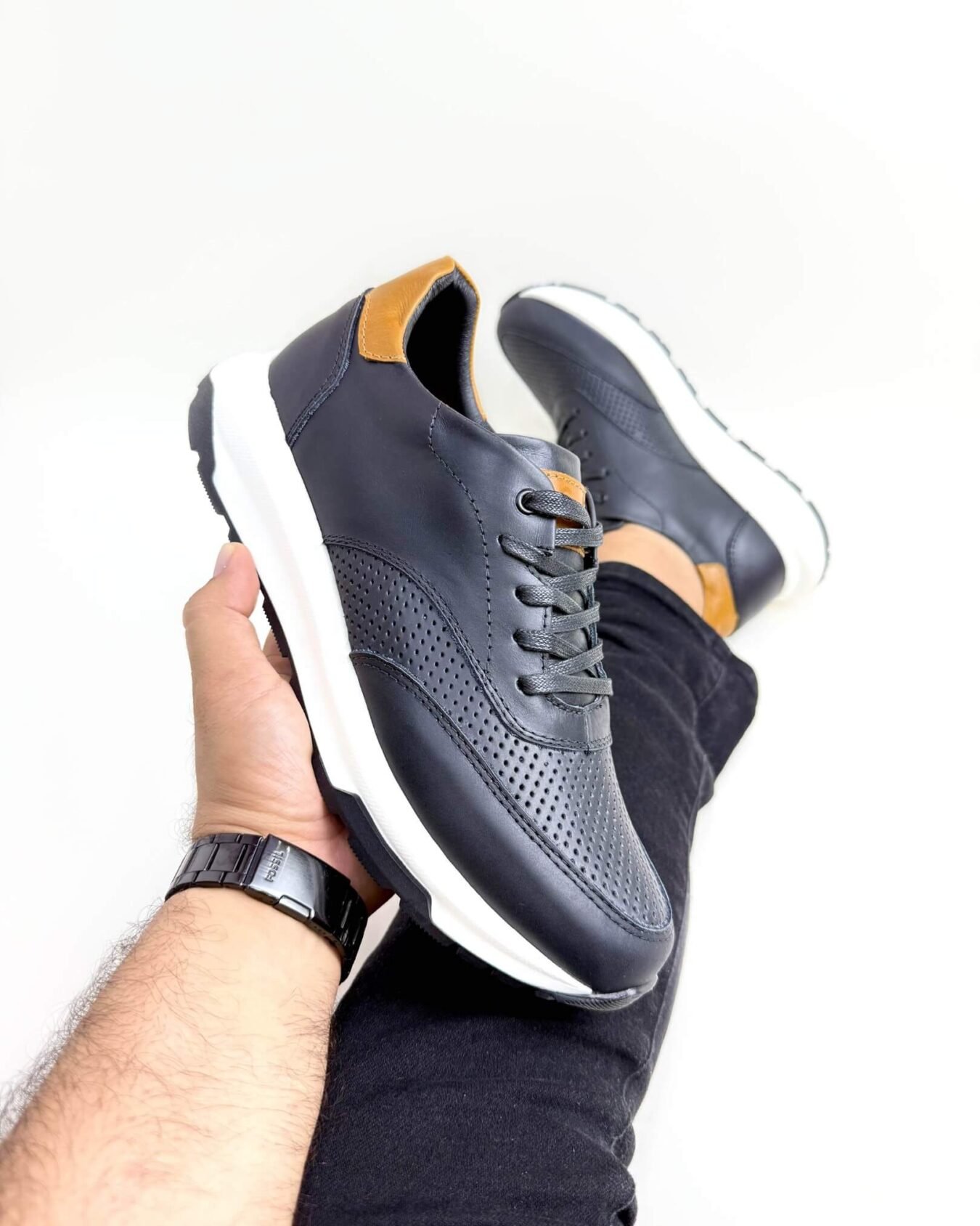 Deportivo Hombre Texas Negro