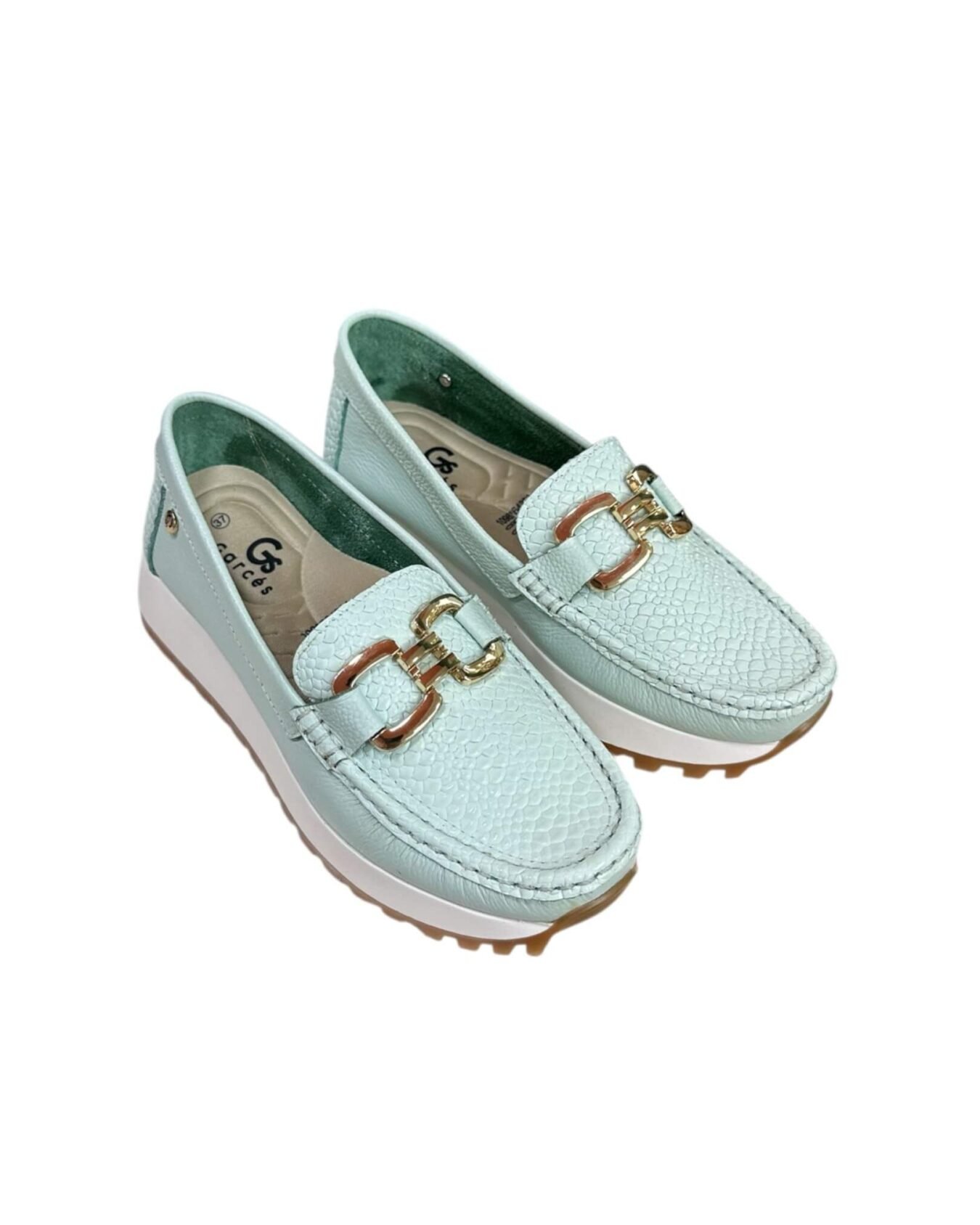 Mocasin Camila Verde menta