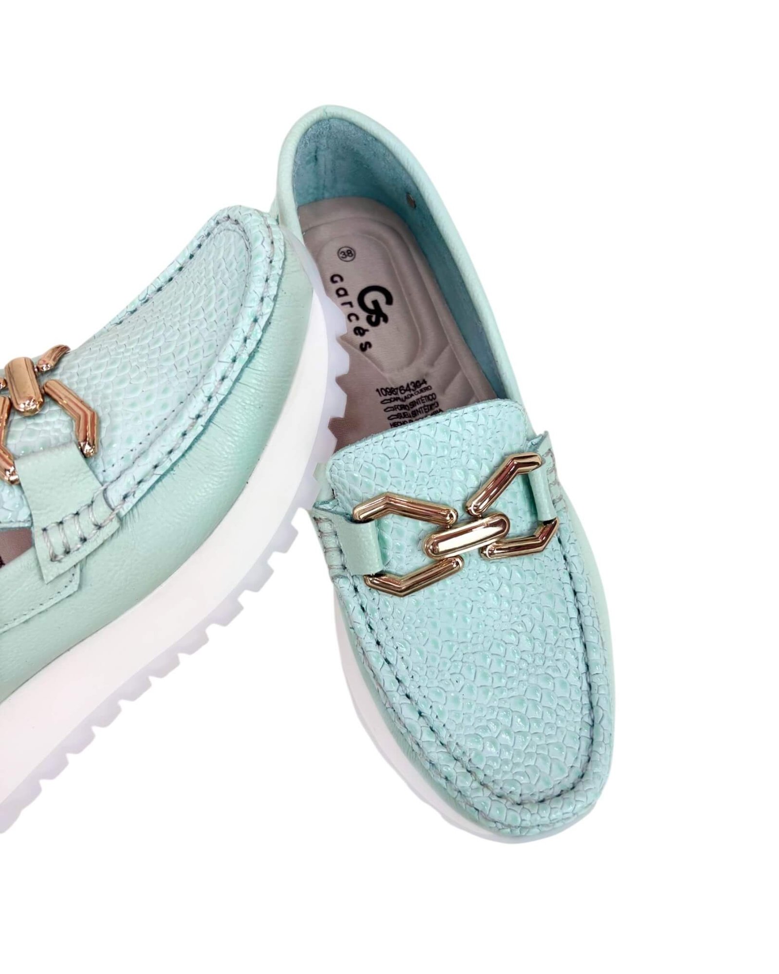 Mocasin Camila Verde menta - Image 4