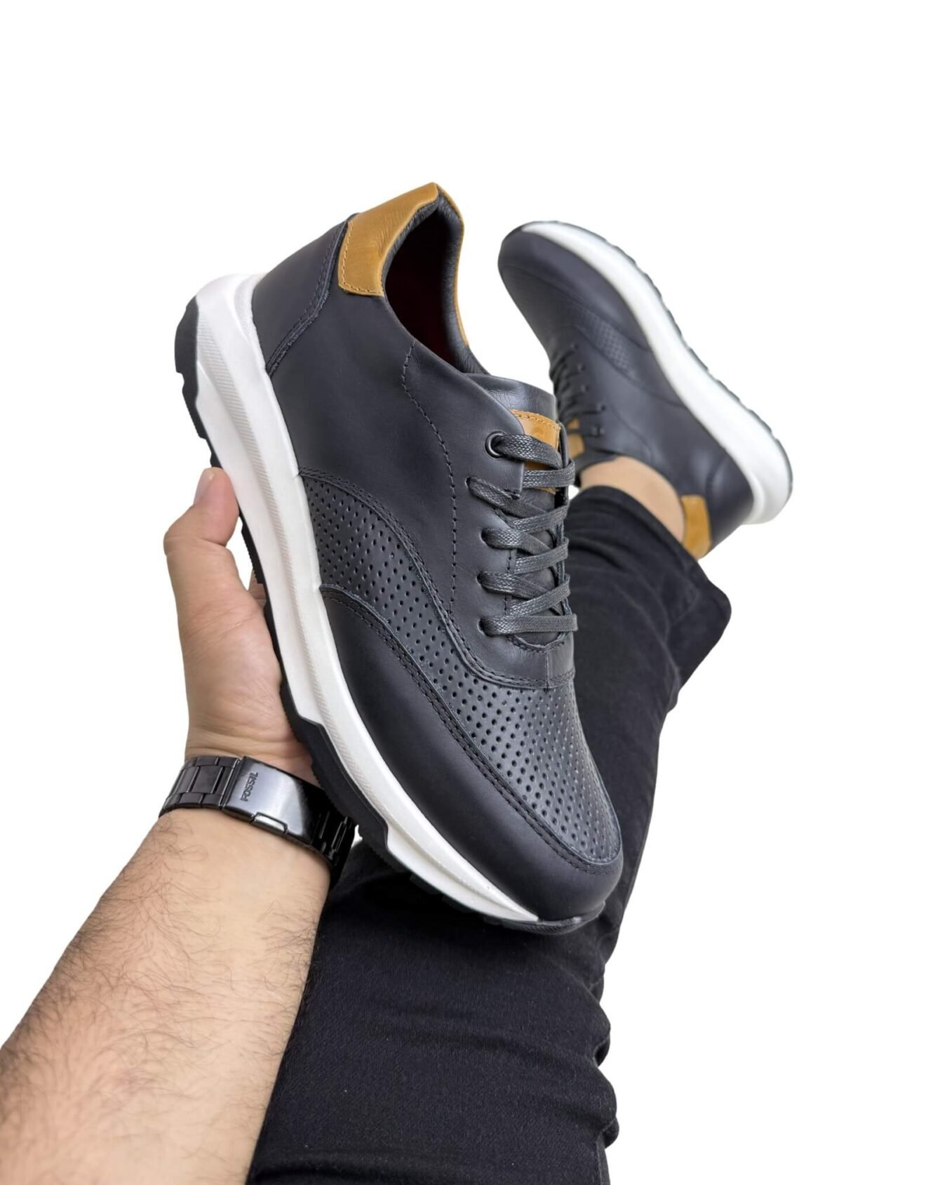 Deportivo Hombre Texas Negro