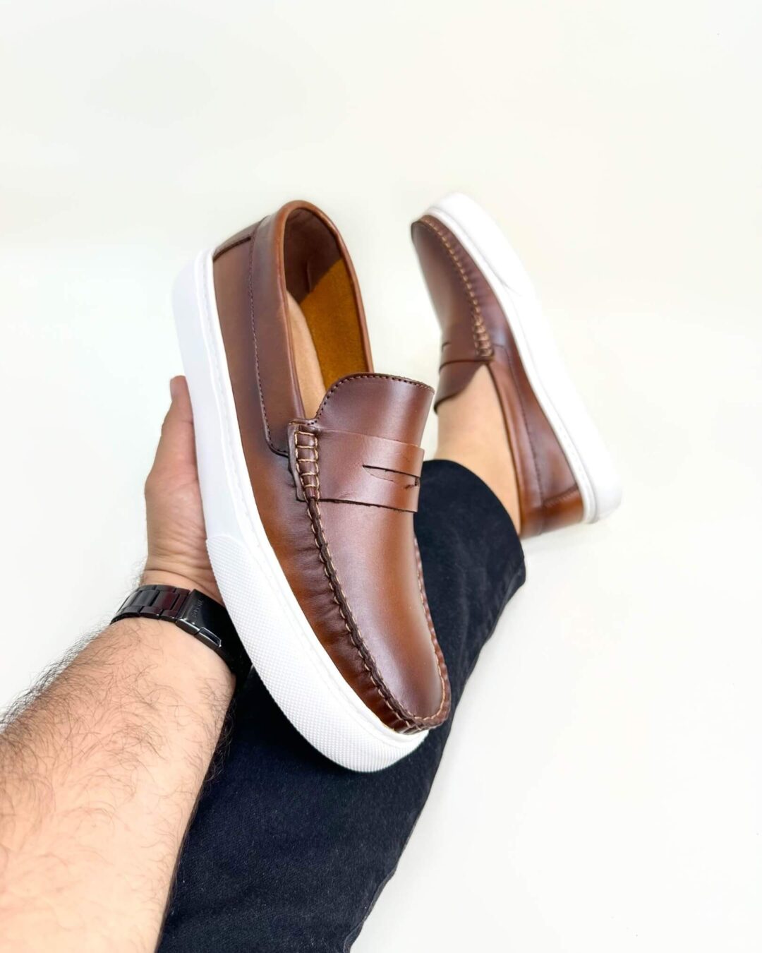 Mocasin Hombre Monaco Miel