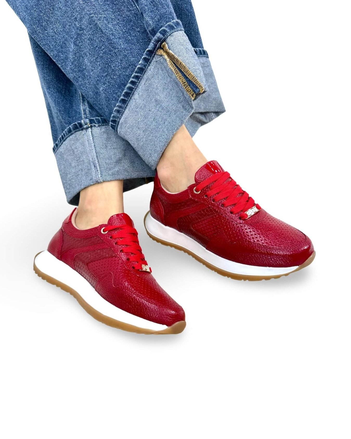 Deportivo Amalfi Rojo Charol