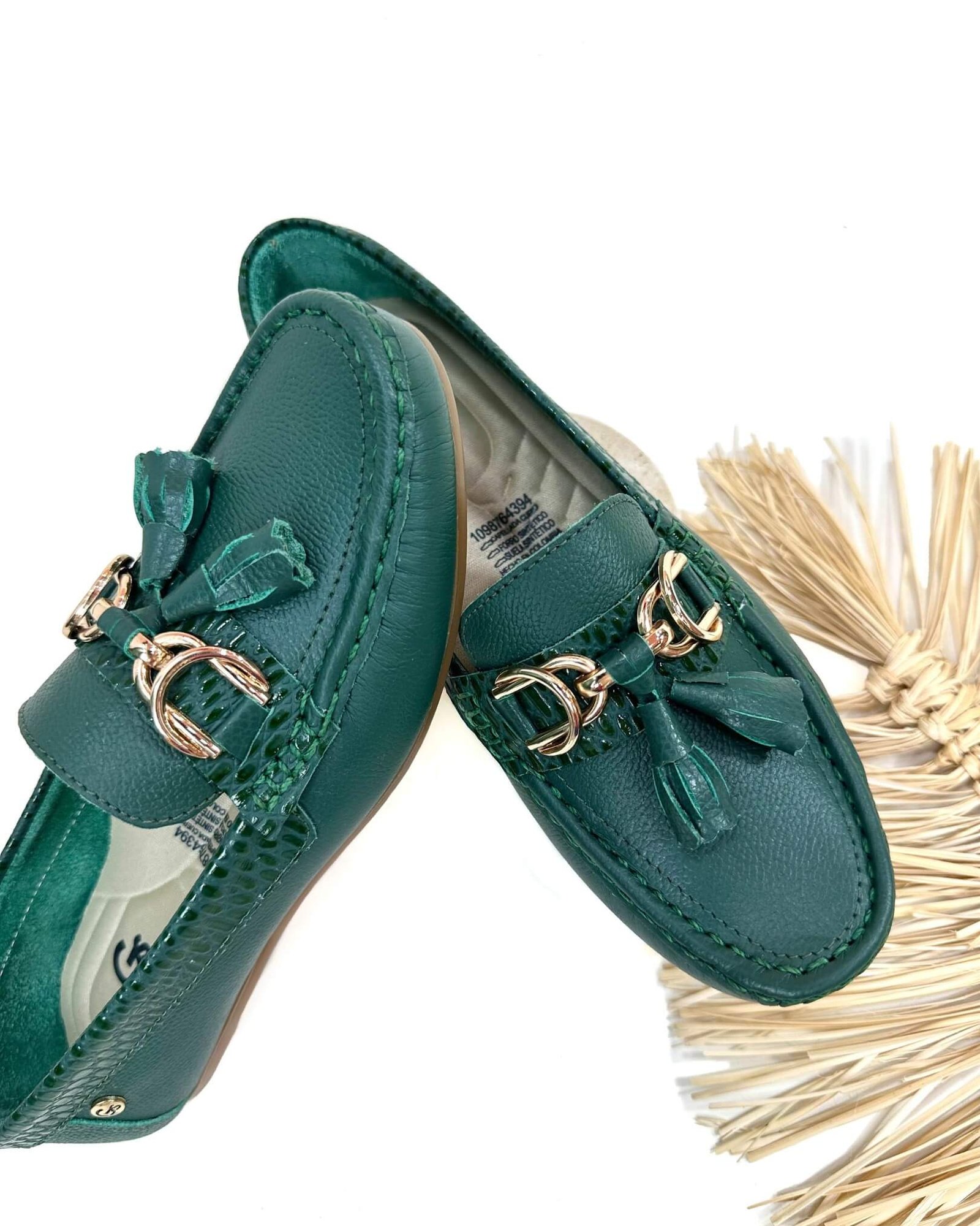 Mocasin Lolita Perla Verde Pino - Image 2
