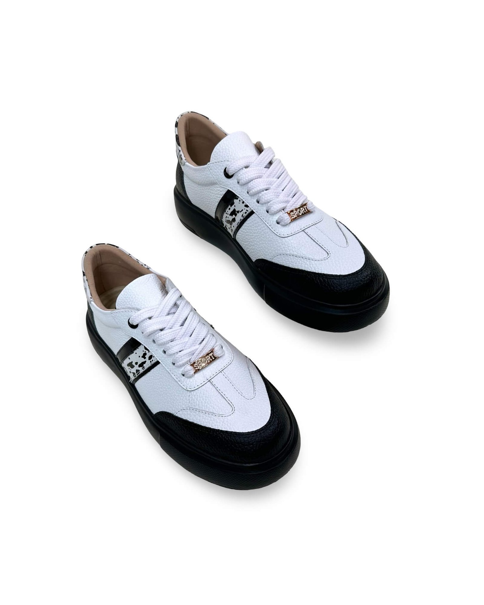 Deportivo Lola Blanco Negro - Image 3