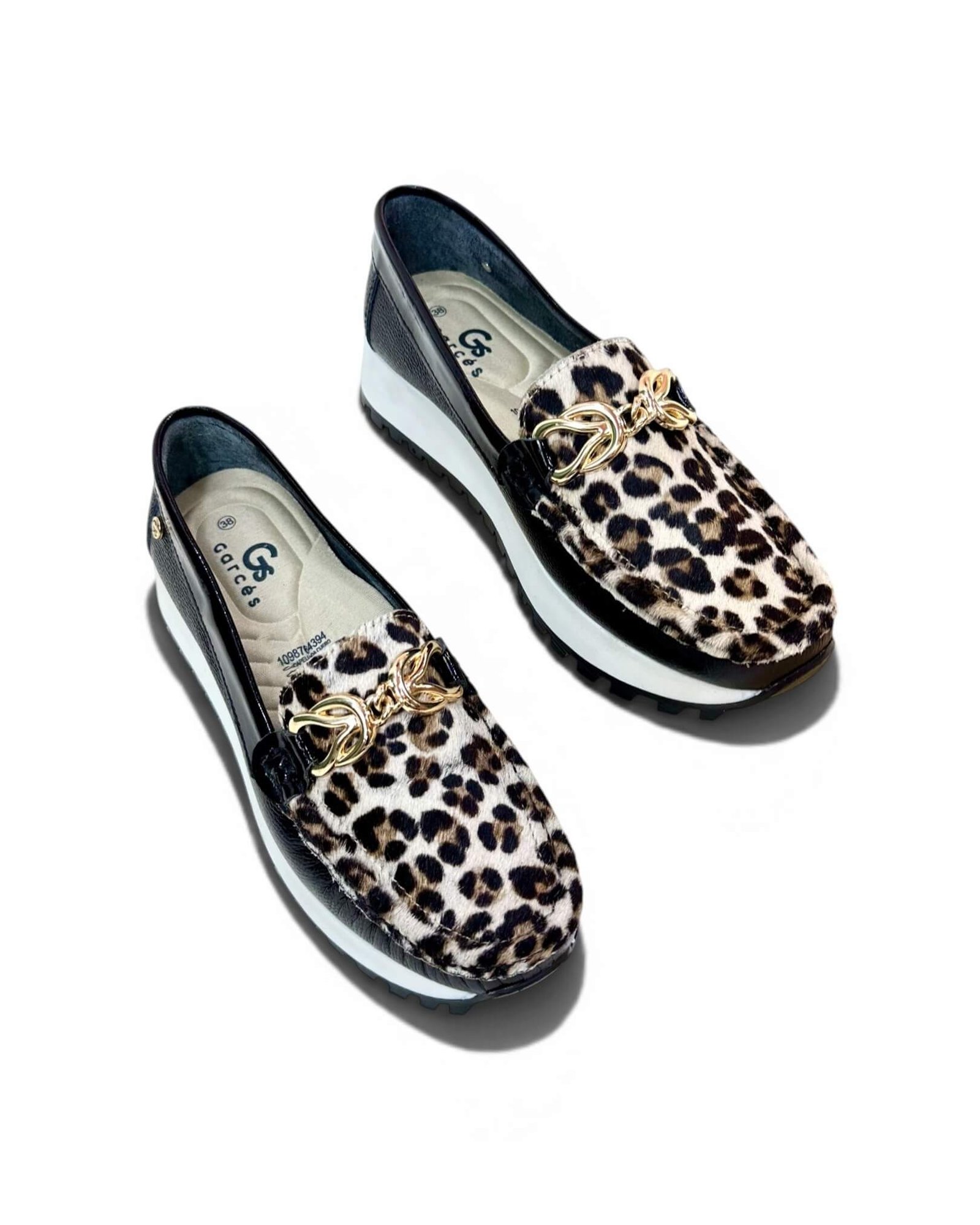 Mocasin Camila Negro Print - Image 2