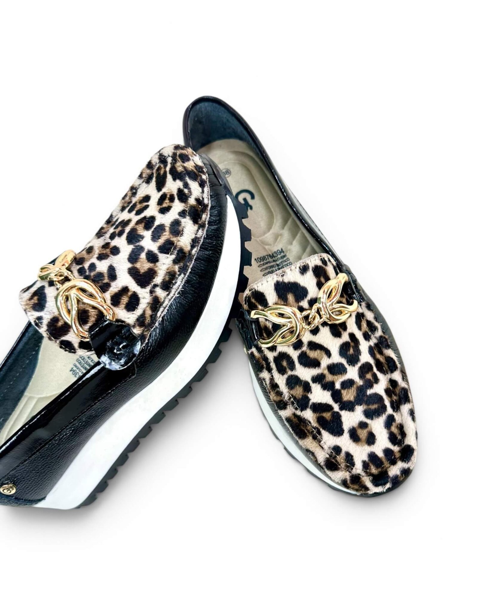Mocasin Camila Negro Print - Image 3