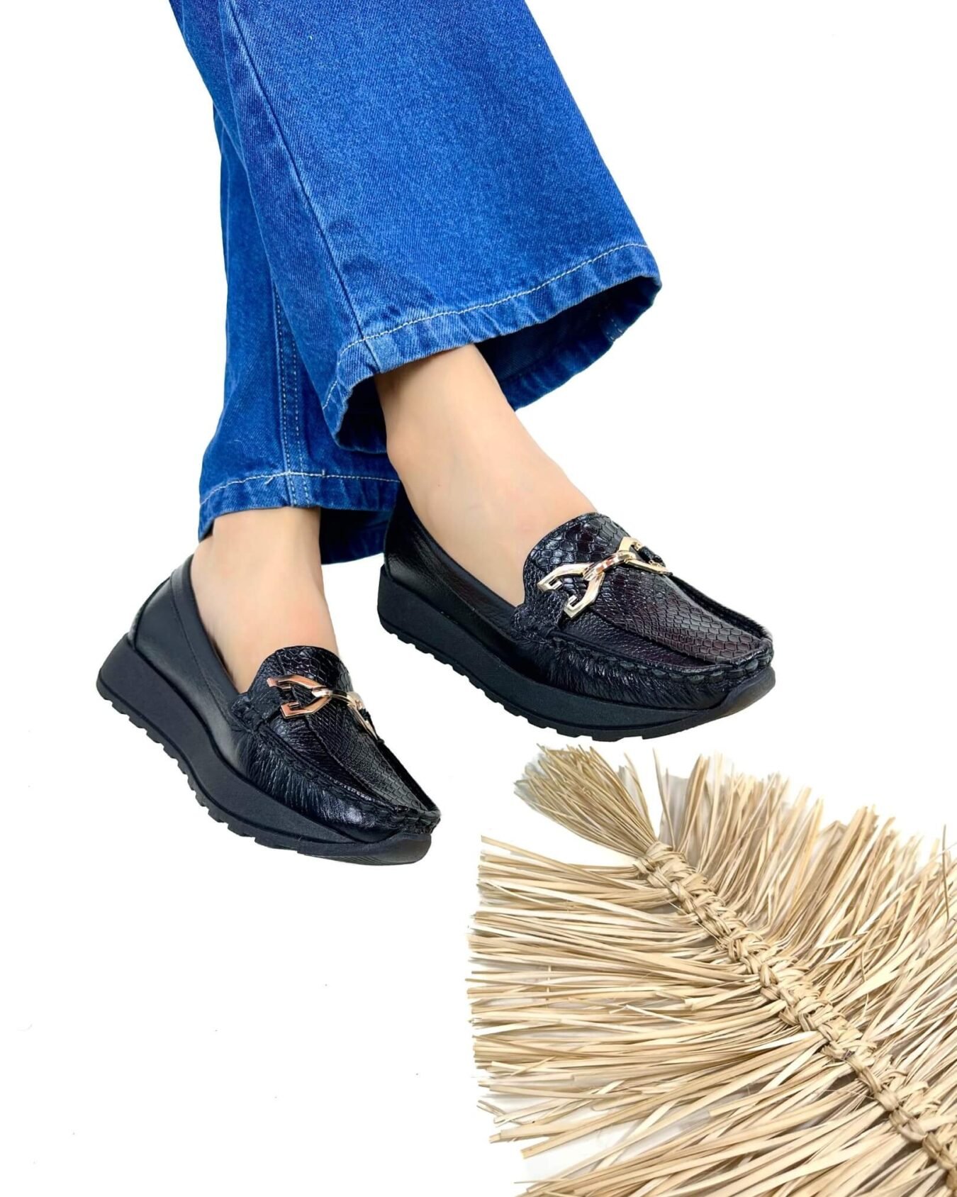 Mocasin Madrid Negro