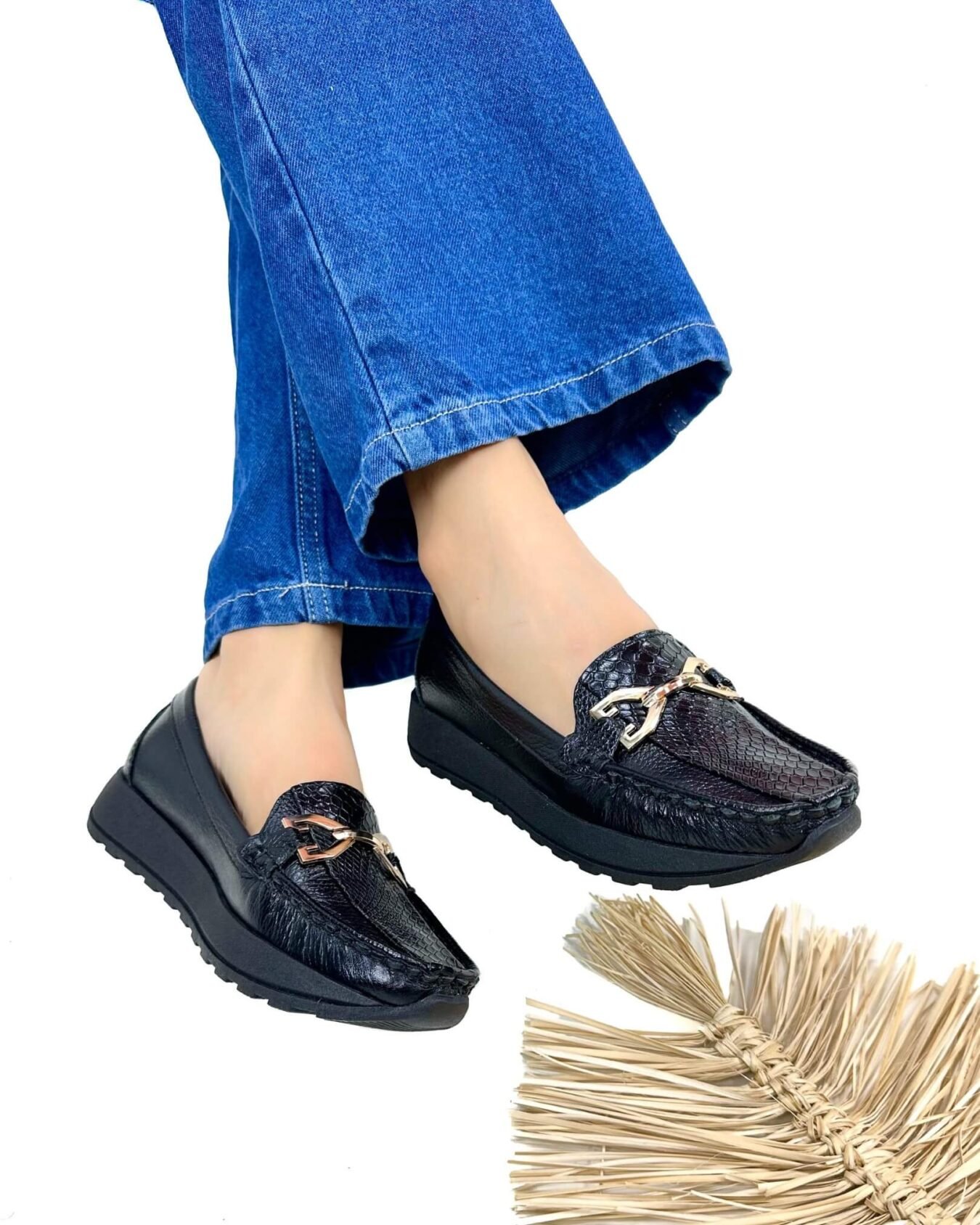 Mocasin Madrid Negro