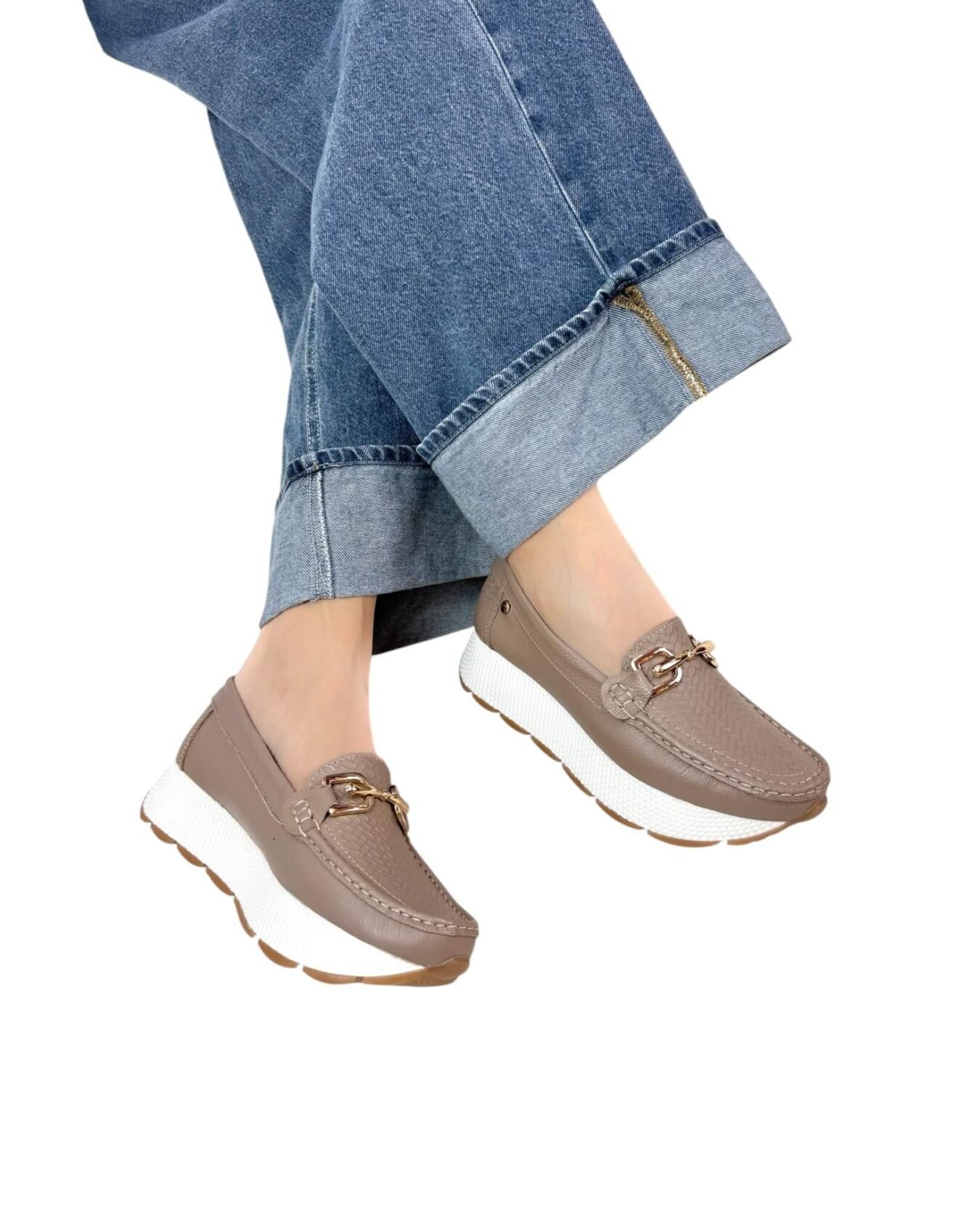 Mocasin Verona Taupe