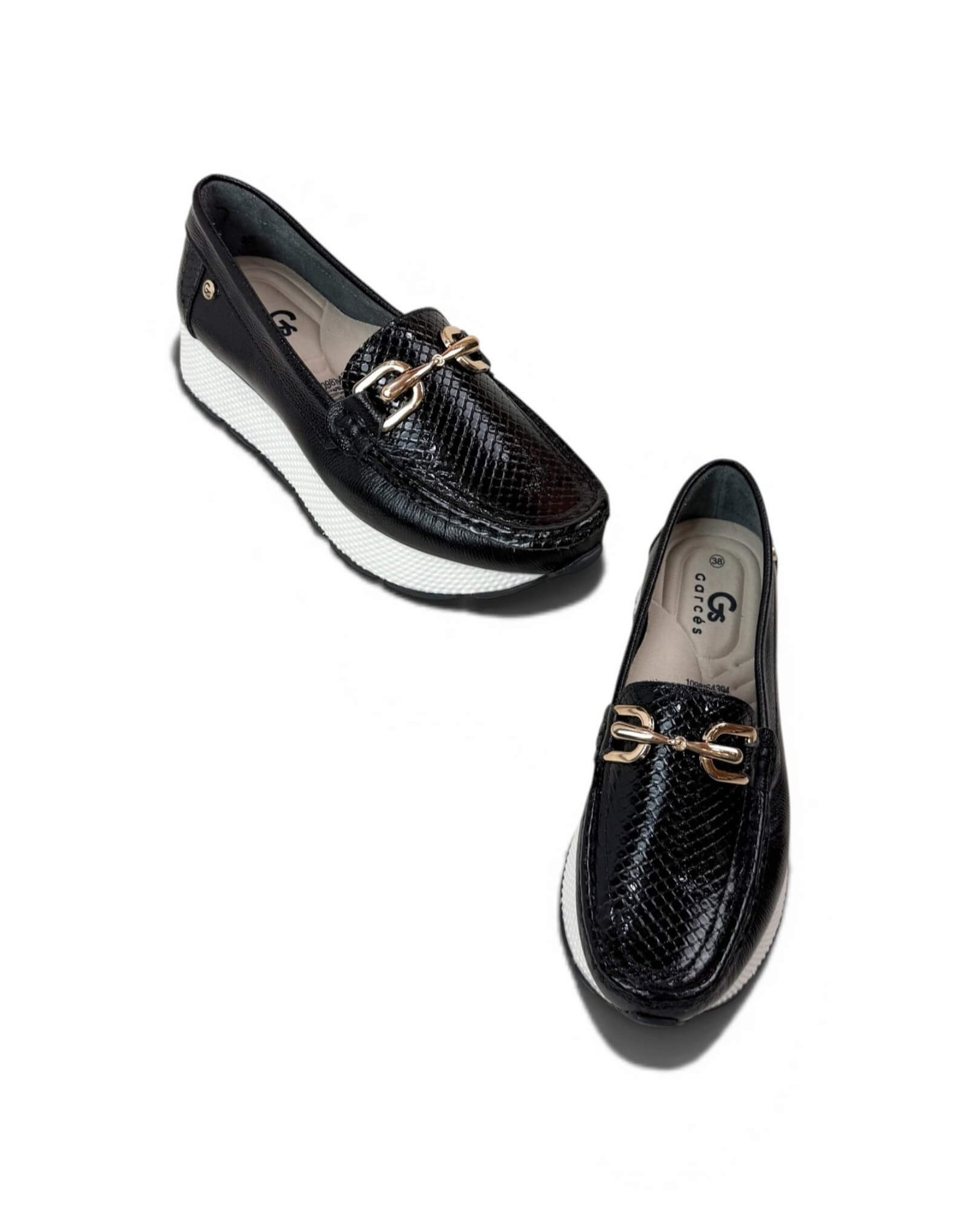 Mocasin Verona Negro T058 - Image 4
