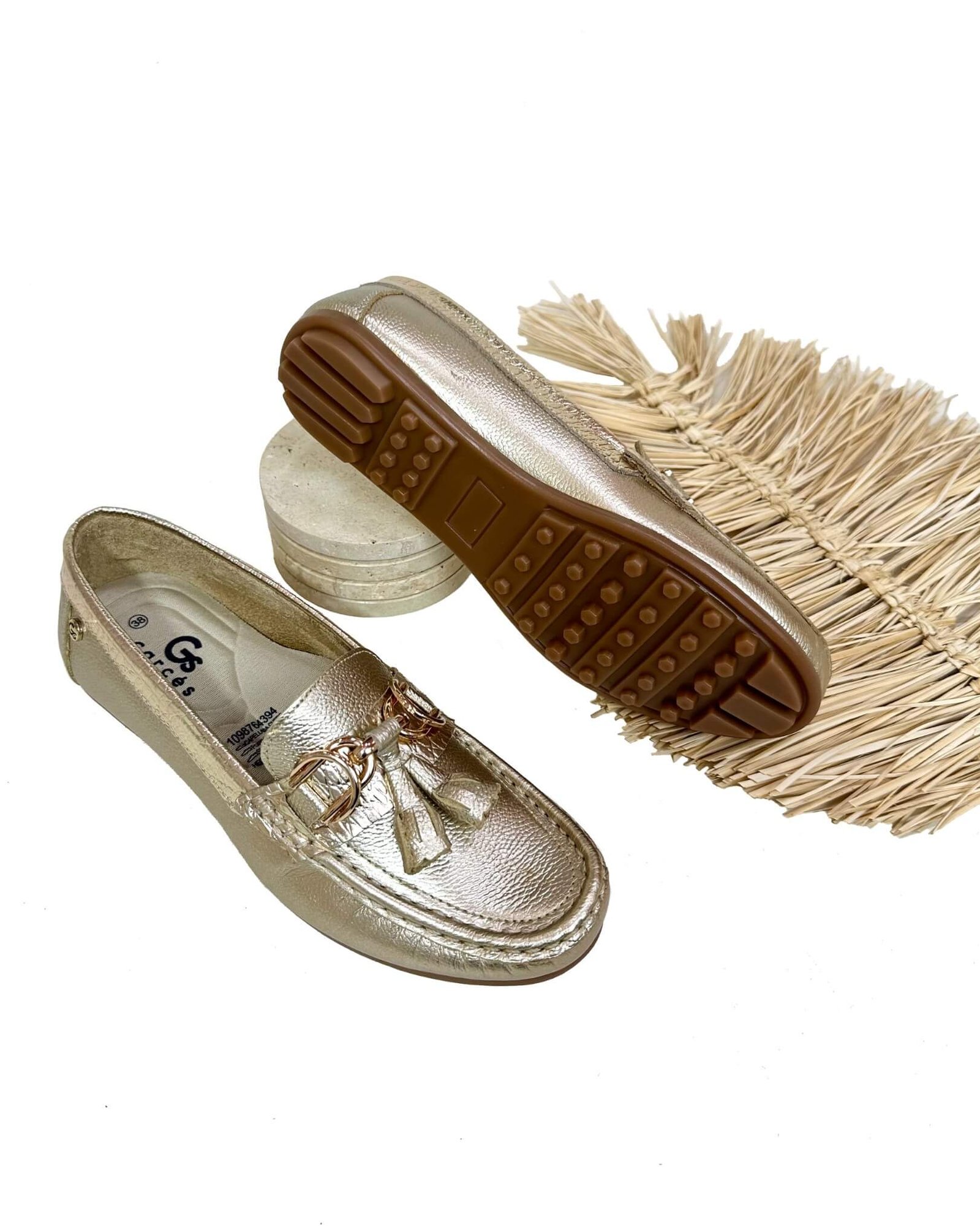 Mocasin Lolita Perla Champán - Image 4