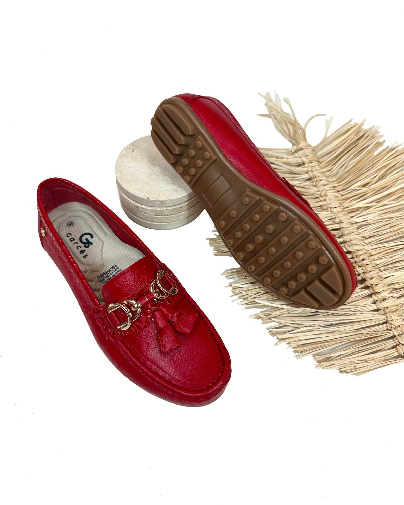 Mocasin Lolita Perla Rojo - Image 4